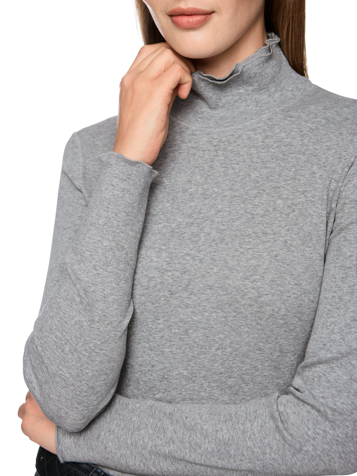 Longsleeve mit Rollkragen