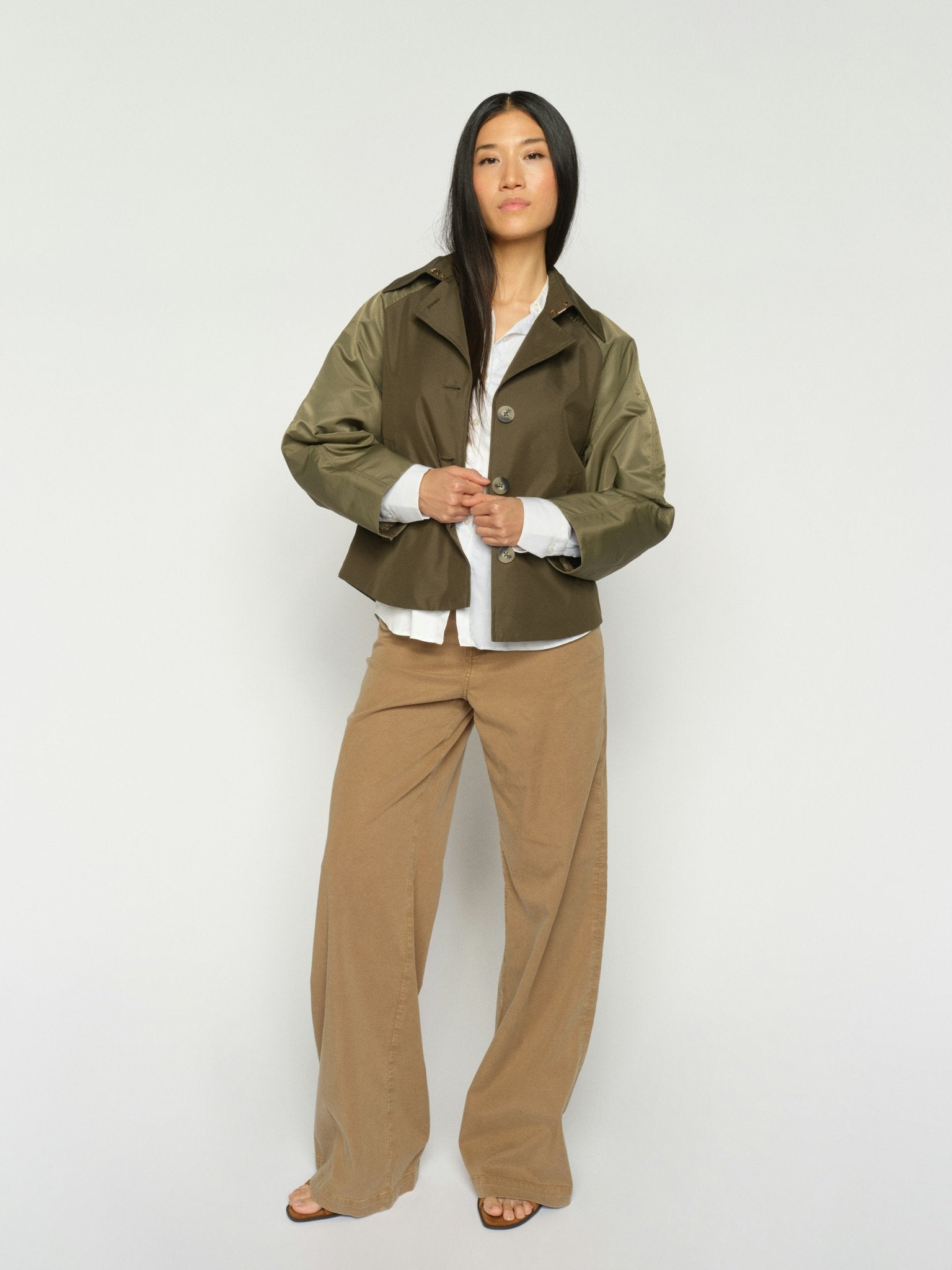 Mos Mosh Trenchcoats Olive Night