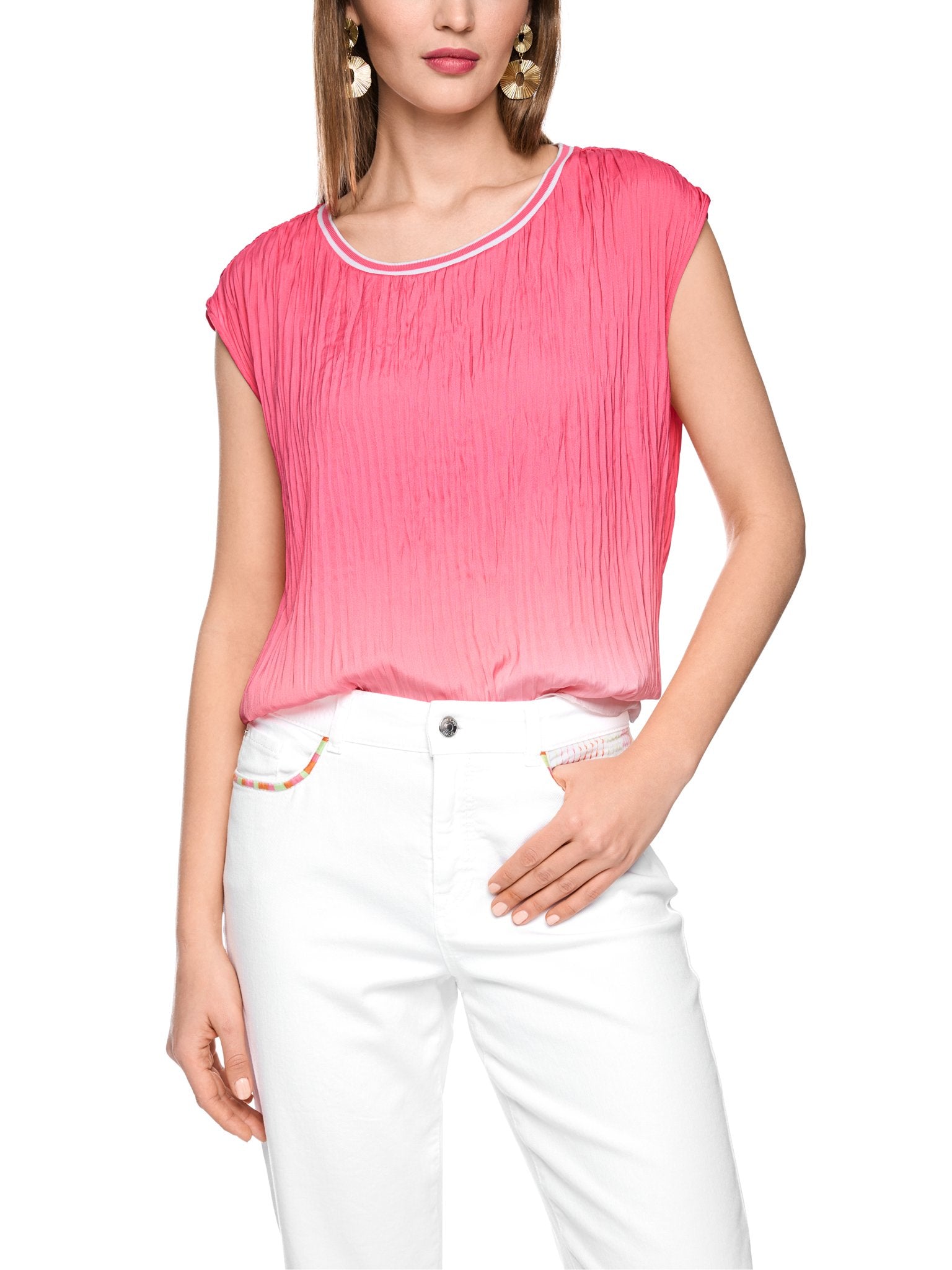 Top in Knitteroptik "Rethink Together"