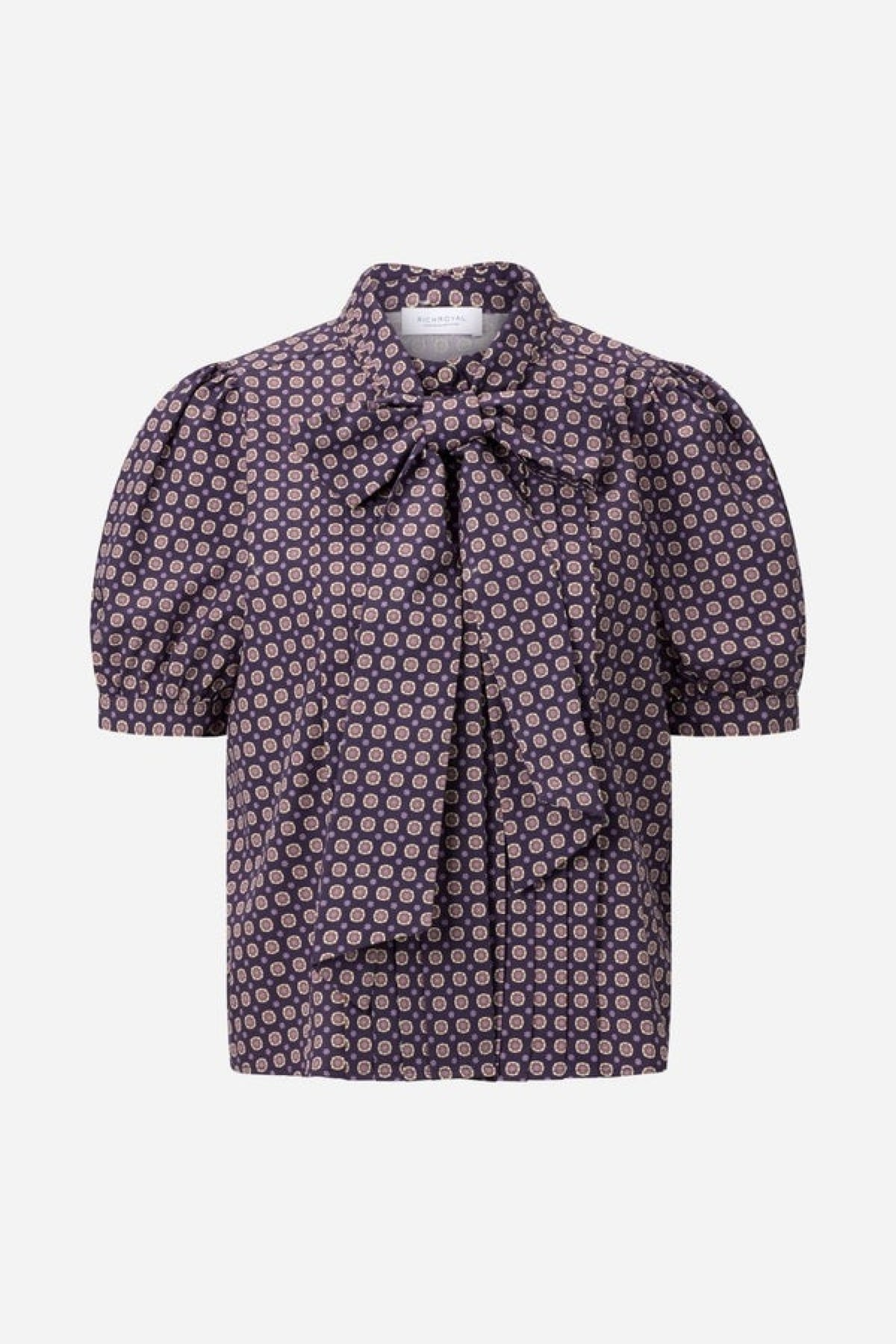 Schluppenbluse mit Dots