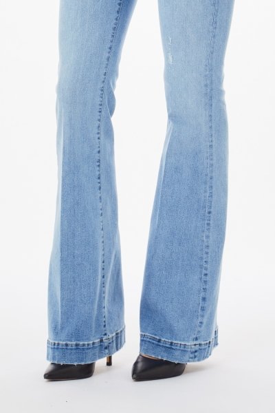 LIU JO Flared Leg Den.Blue Lt.Cherry W