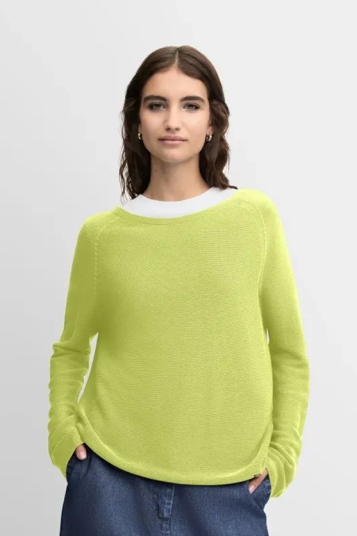 Cinque Strickpullover Hellgelb