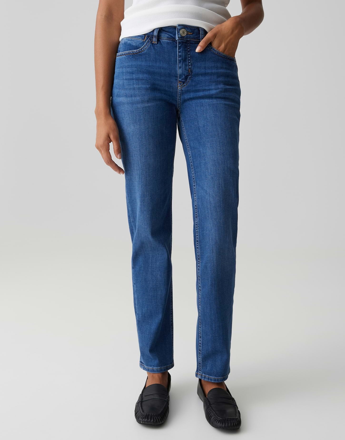 Opus Slim Fit Strong Blue