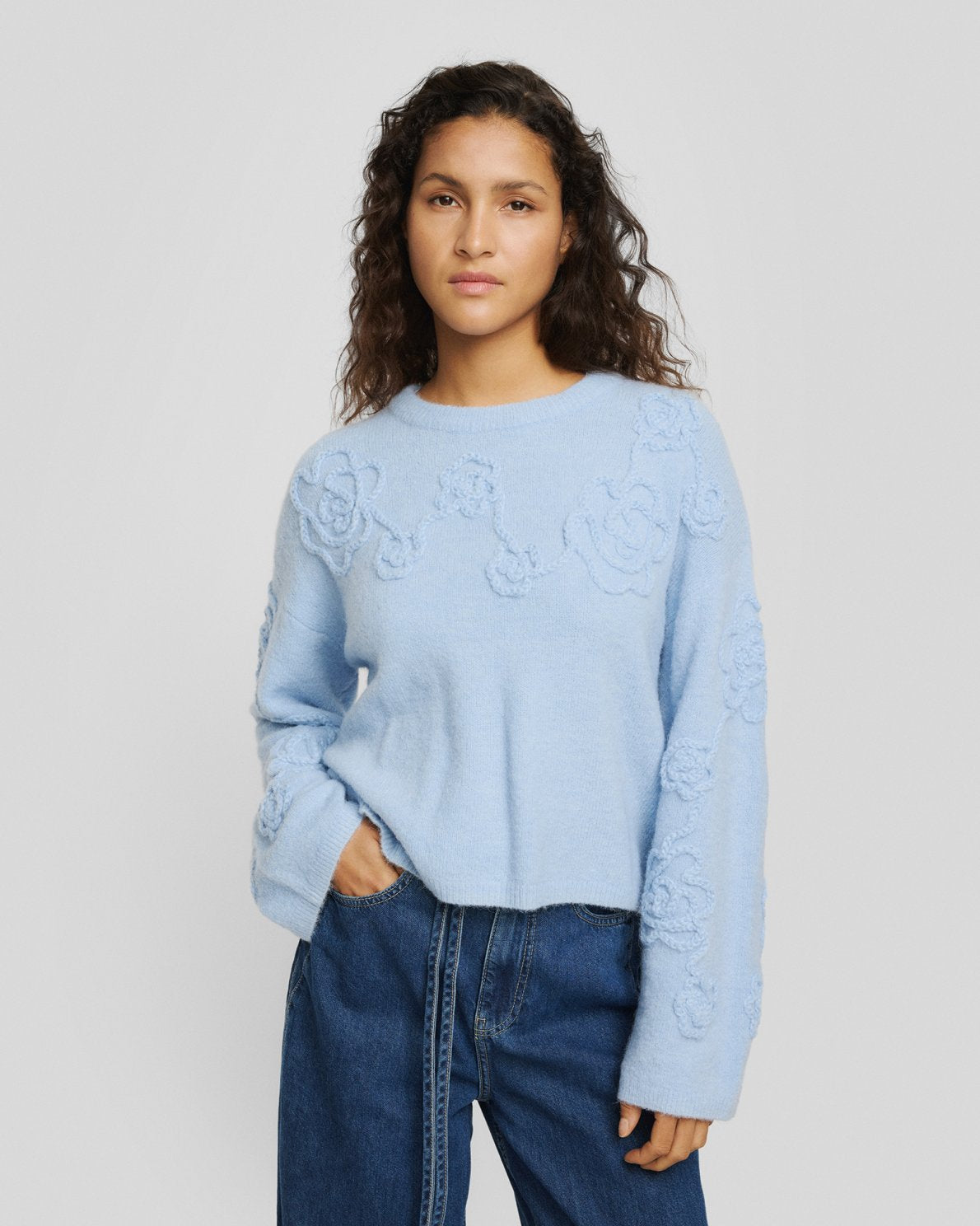 MSCH Copenhagen Strickpullover Windsurfer Flwr