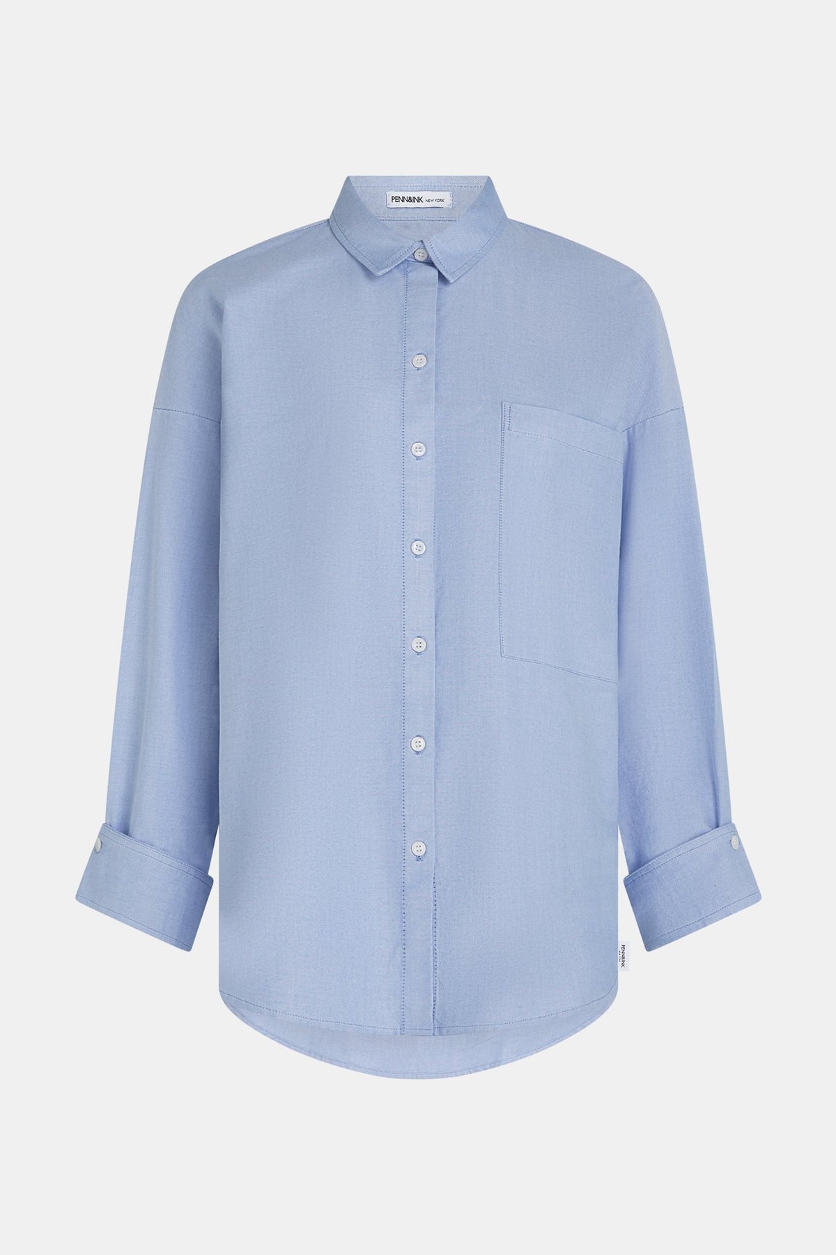 Bluse mit Ärmelumschlag