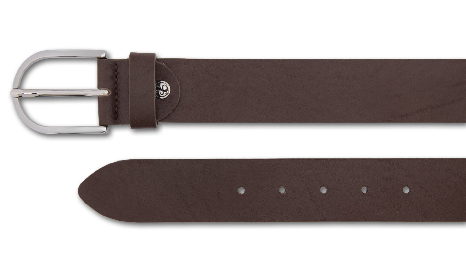 4cm Walk-Nappaledergürtel