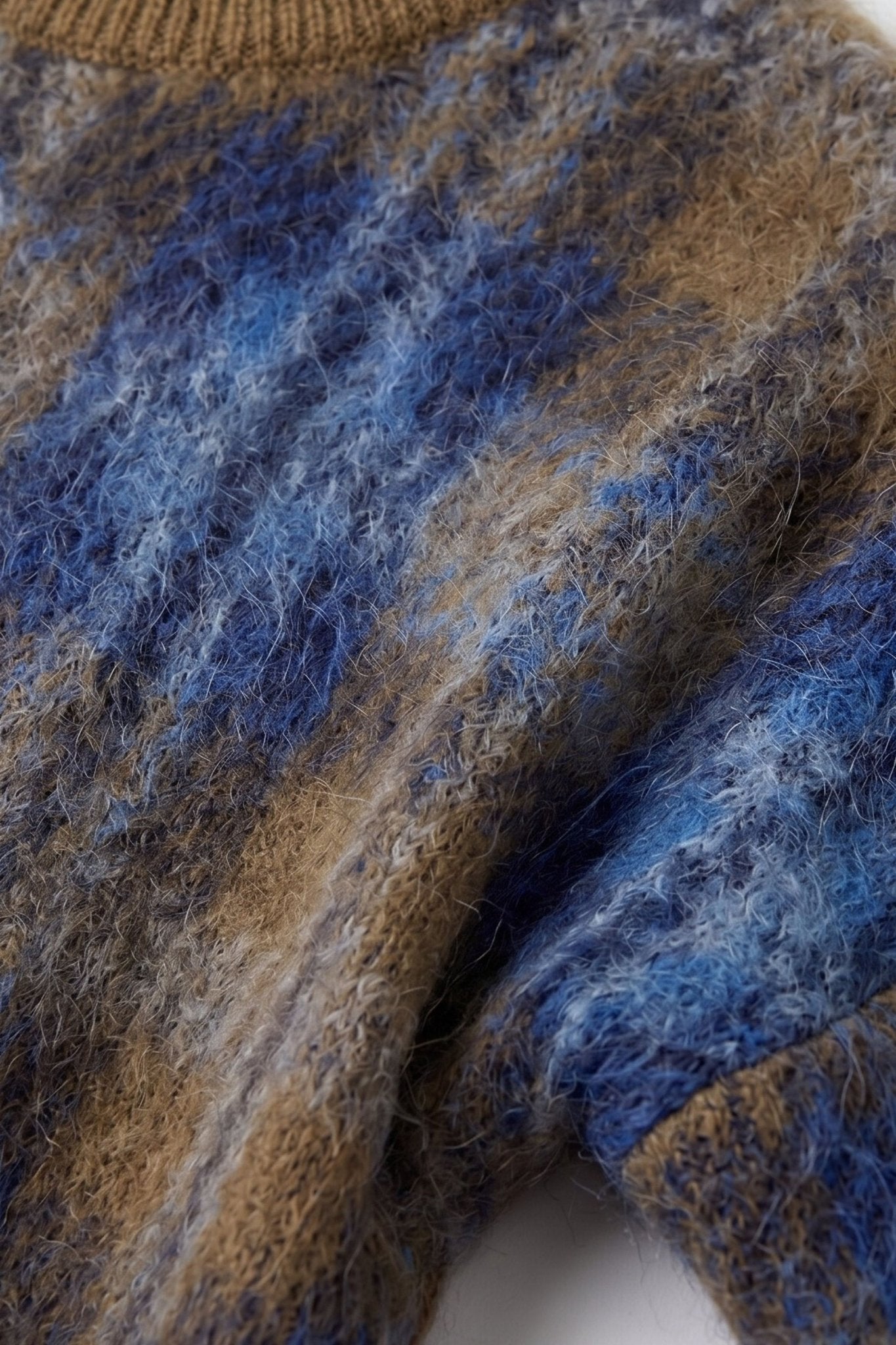 Strickpullover mit Print