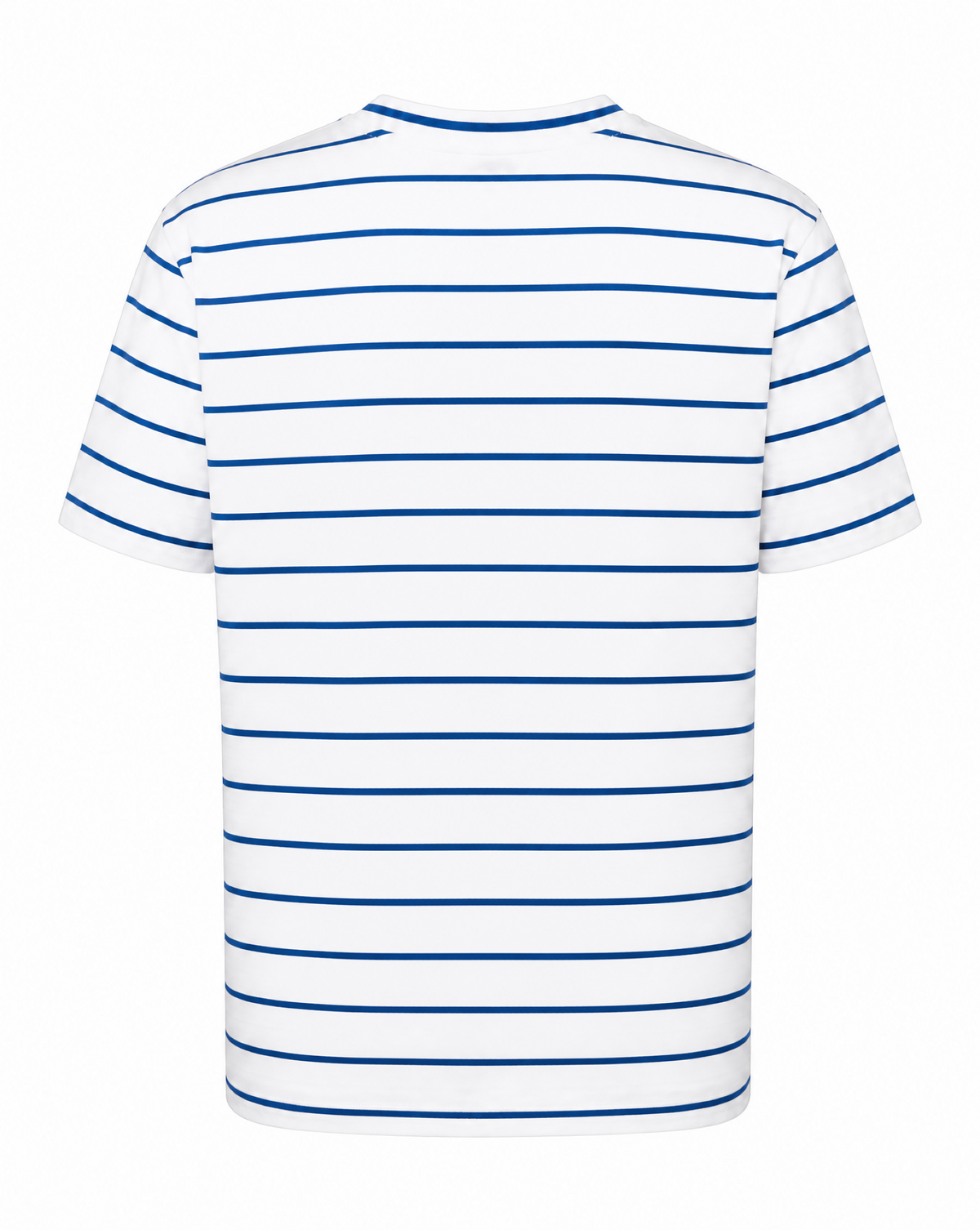 T-Shirt mit Streifen und Herz-Stick