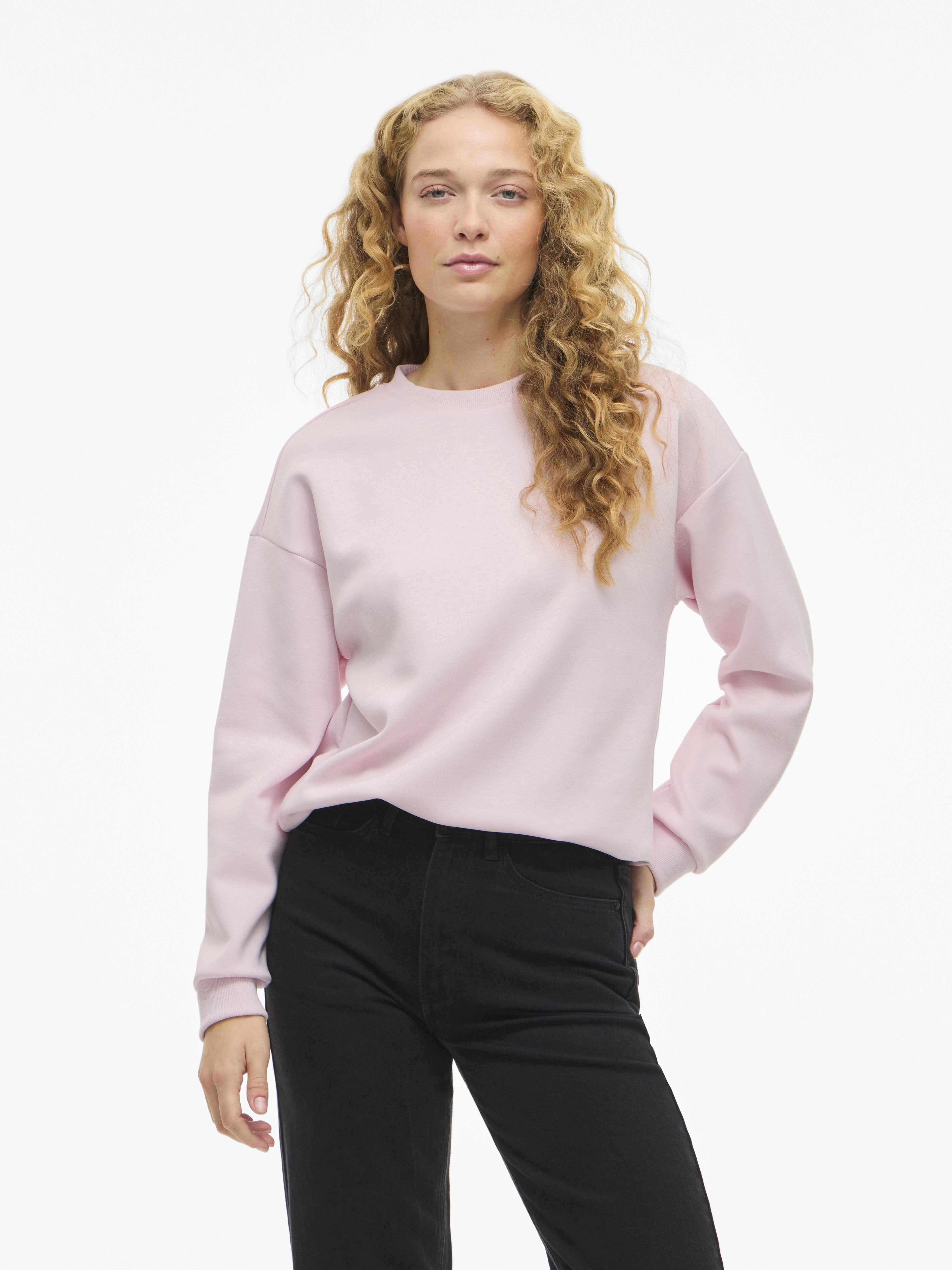 VILA Sweatshirts Cherry Blossom