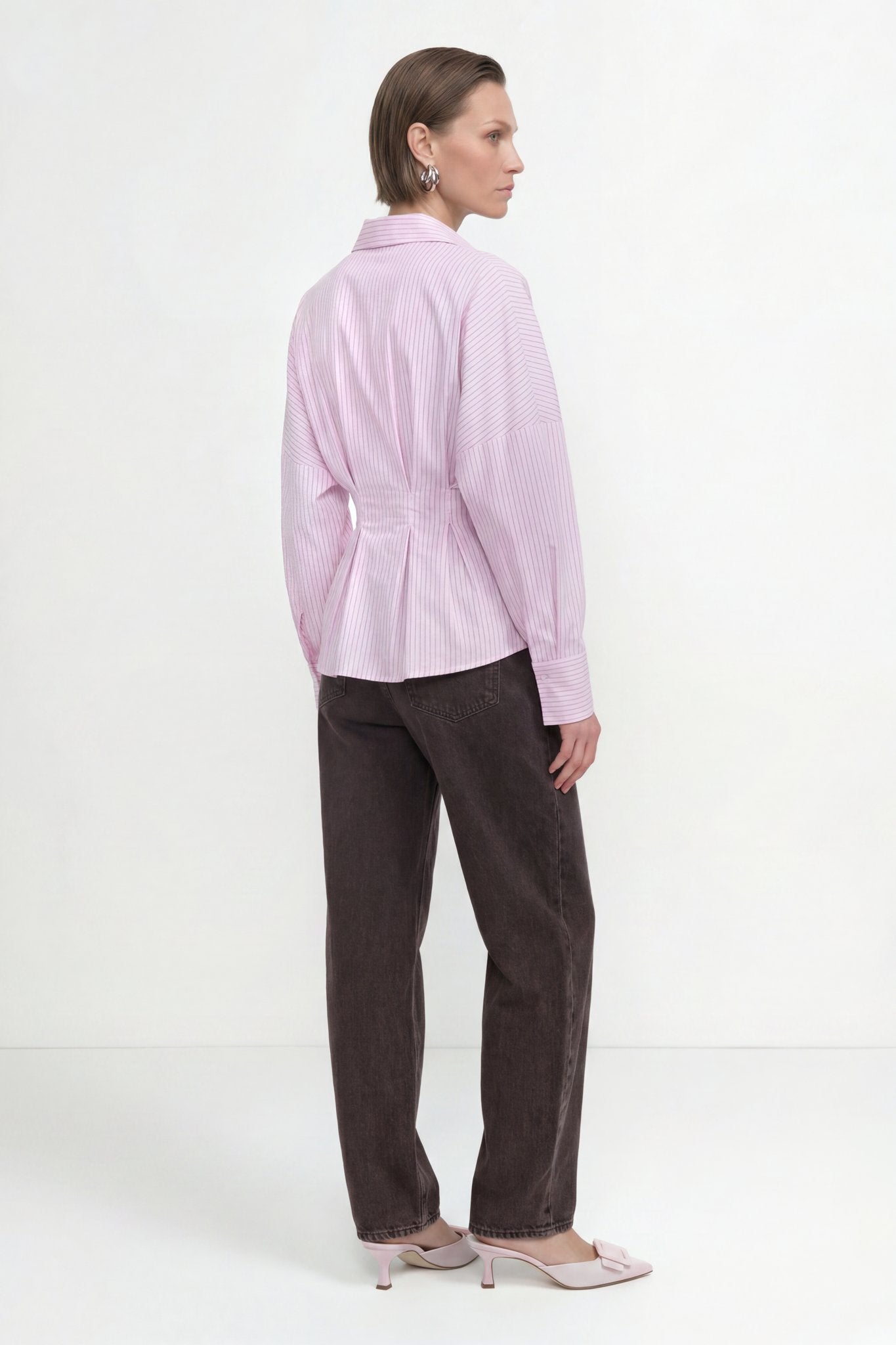 Bluse mit Streifen