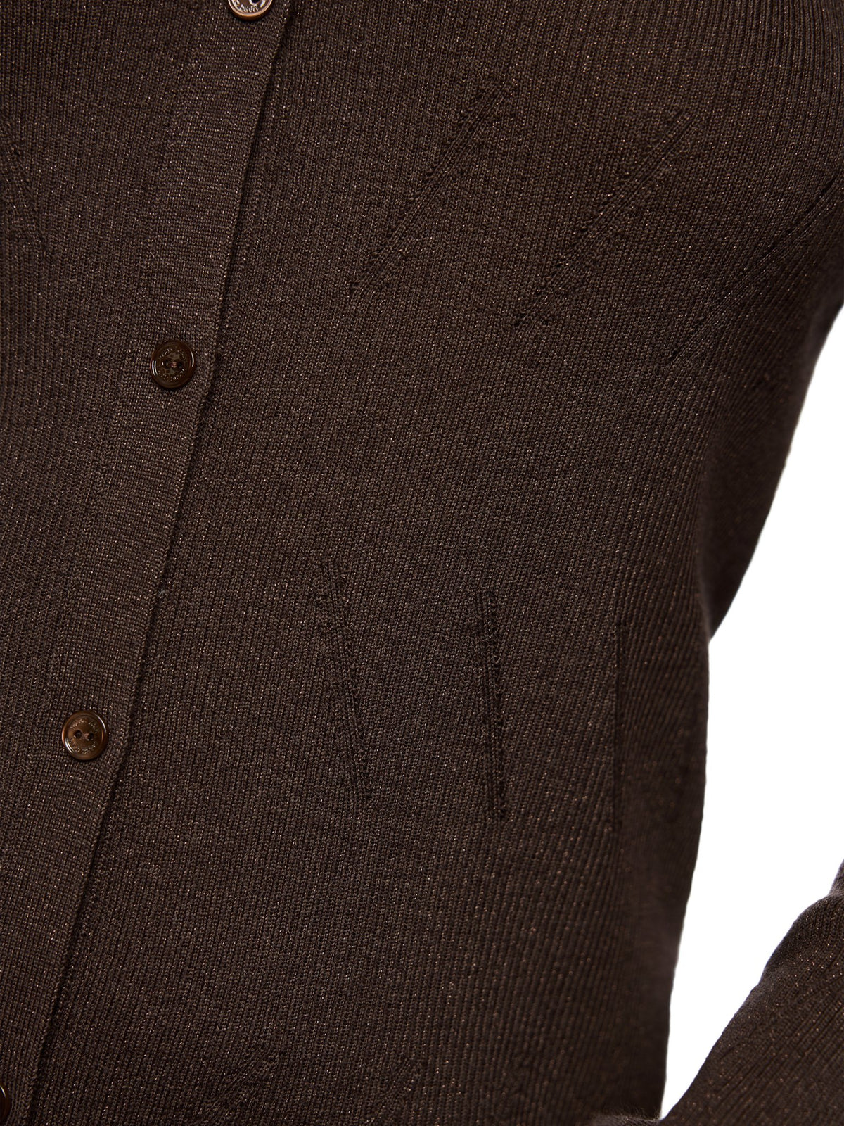 Cardigan mit Lurex-Schimmer