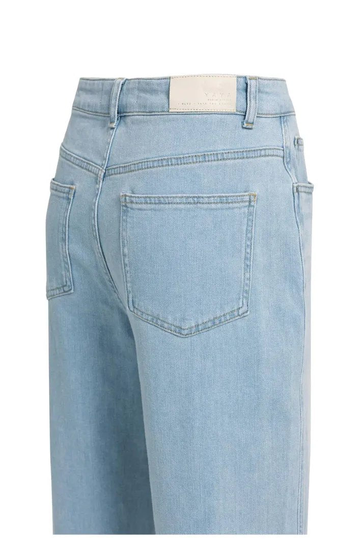 Yaya O-Shape Mid Blue Denim