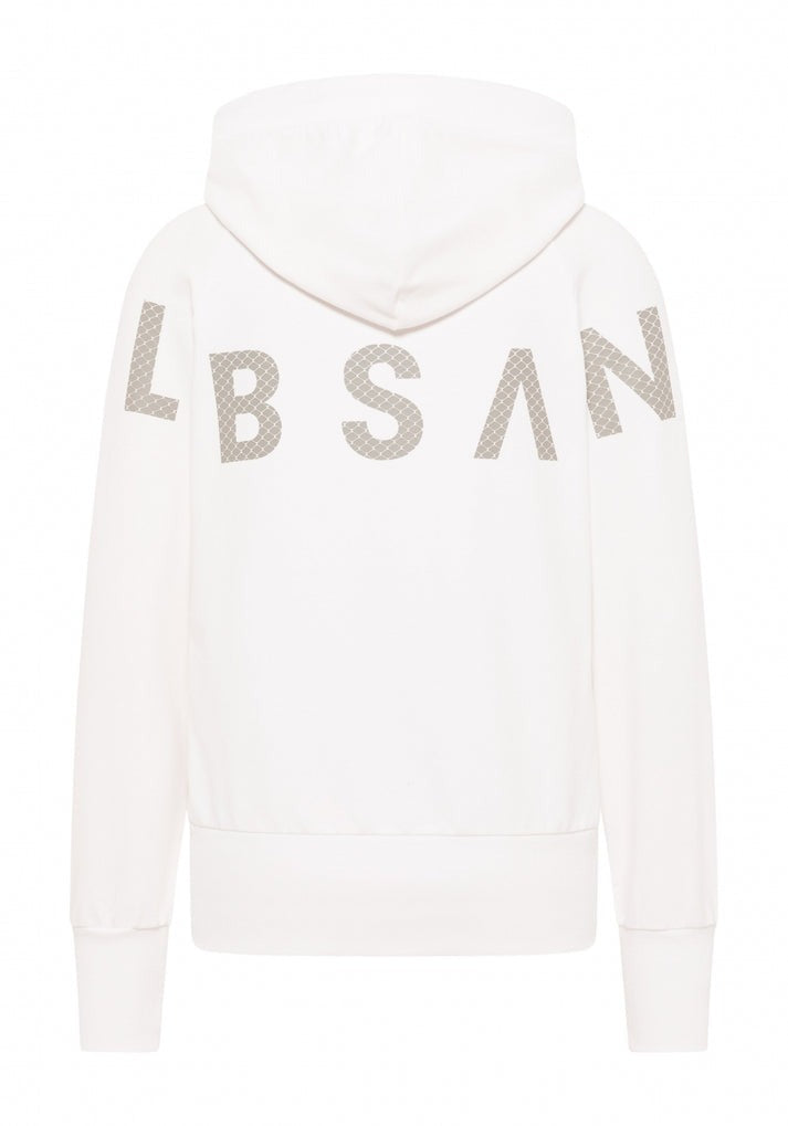 Elbsand sweatjacks Cloud White_ Pale Fern