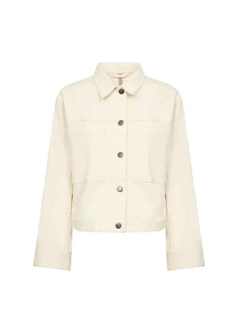 Soyaconcept Jeansjacken Cream