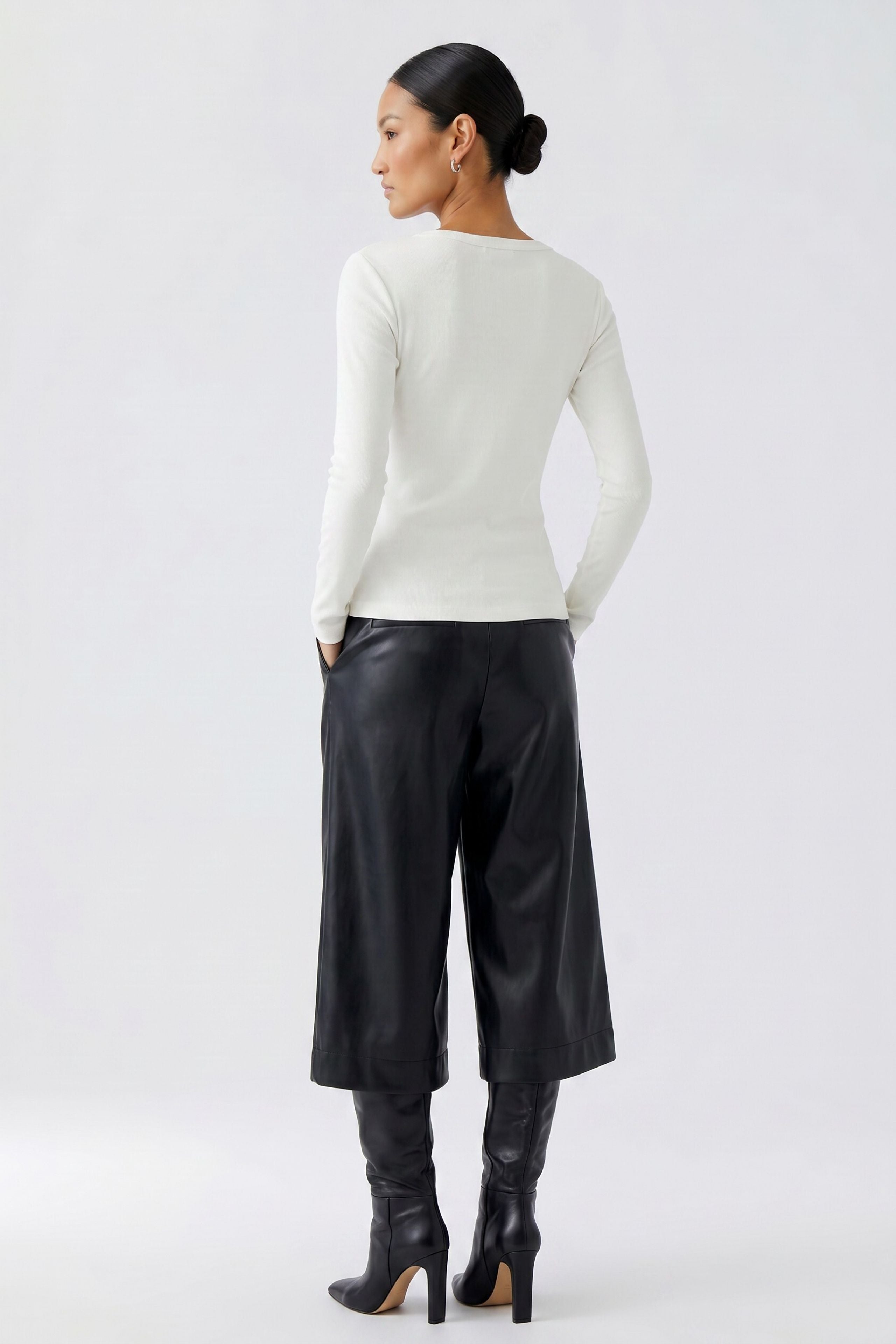 Longsleeve fein gerippt