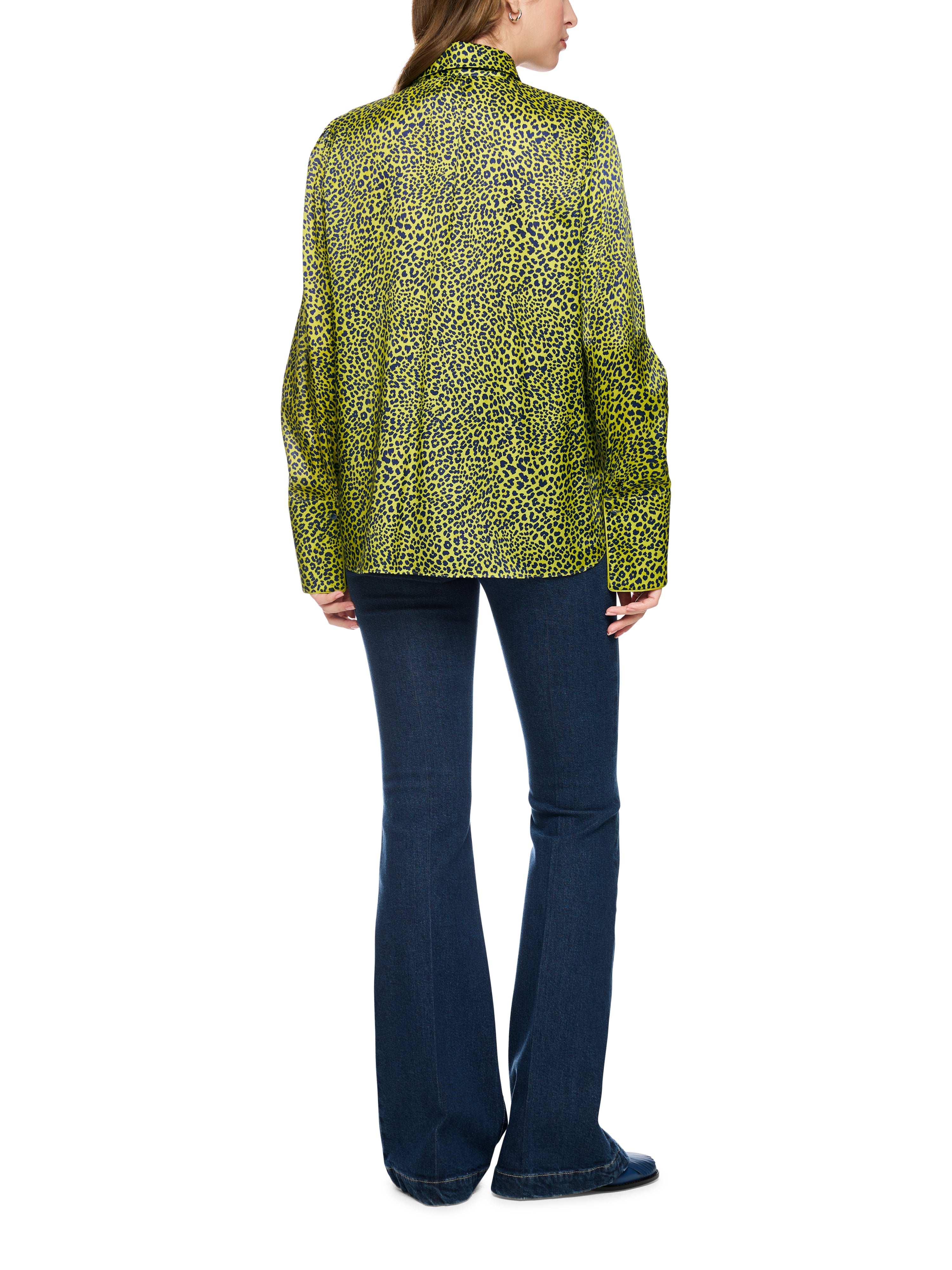 Bluse mit Animal Print