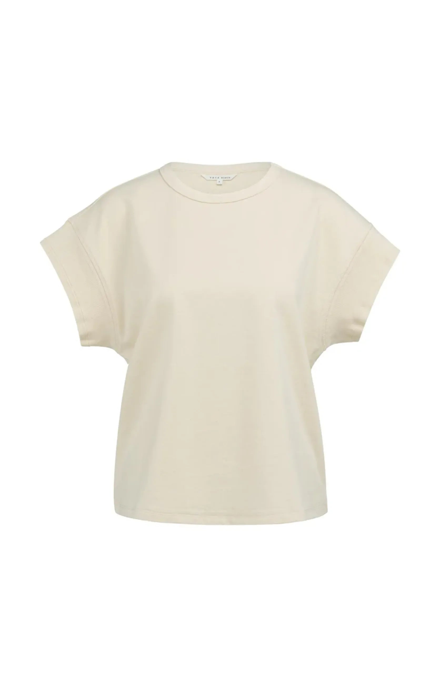 T-Shirt mit Zierbündchen