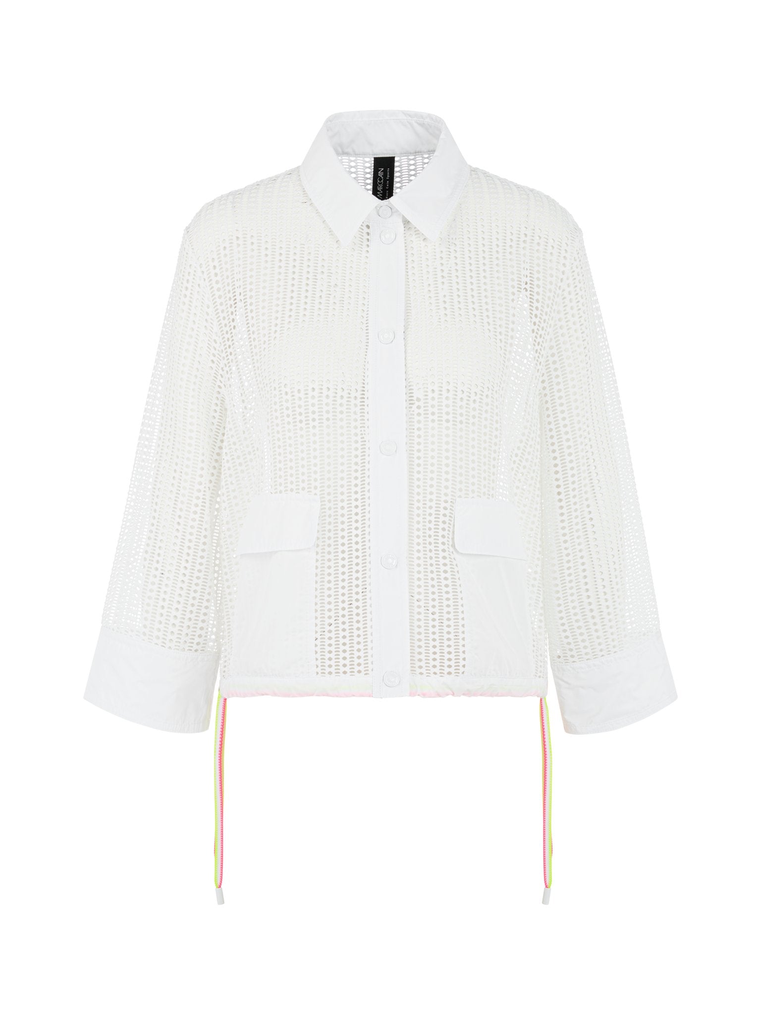 Jacke mit Lochmuster