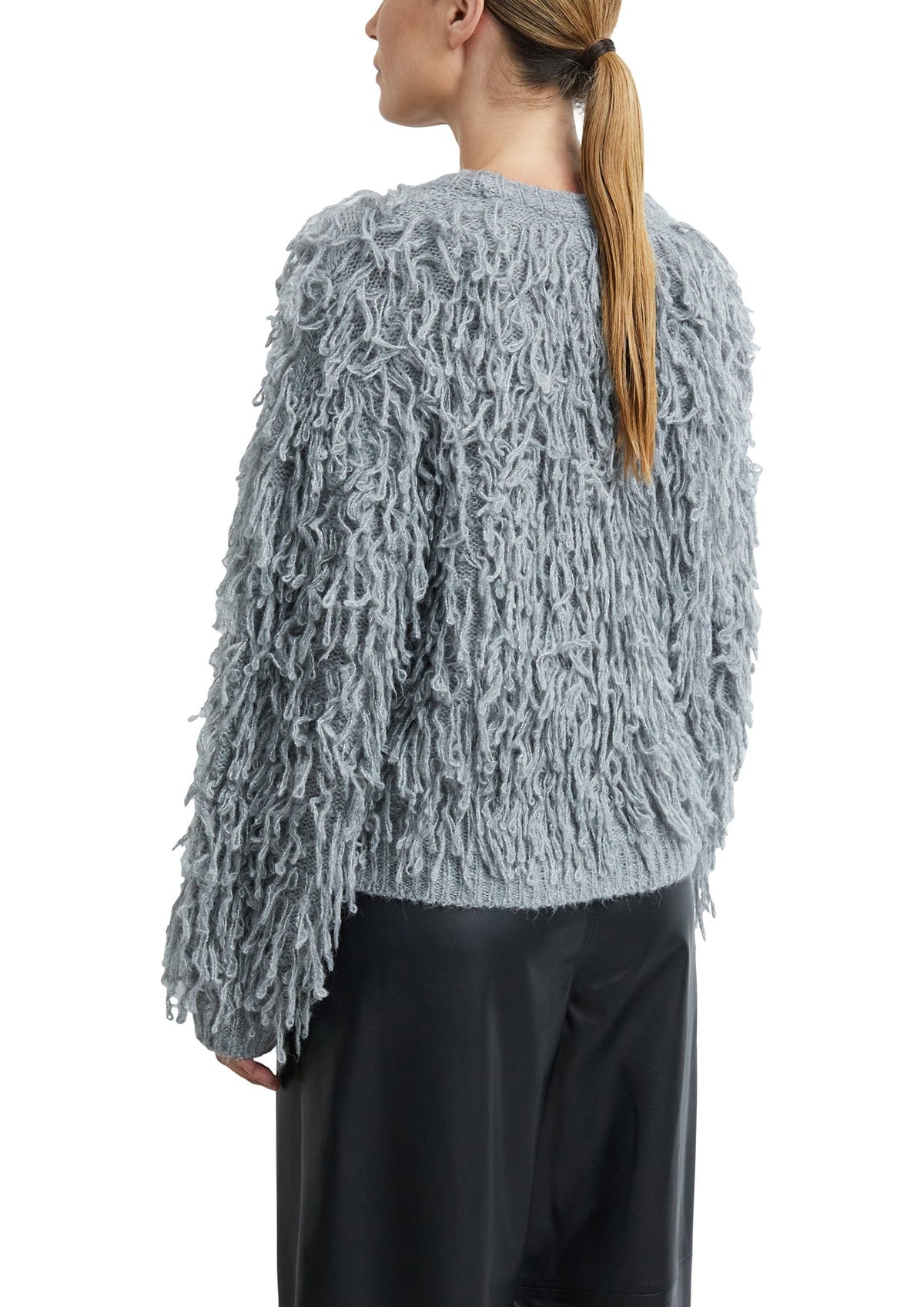 Strickpullover mit Effektgarn