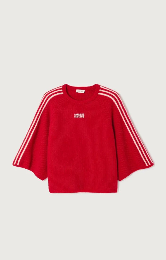 American Vintage Strickpullover Carmin Chine
