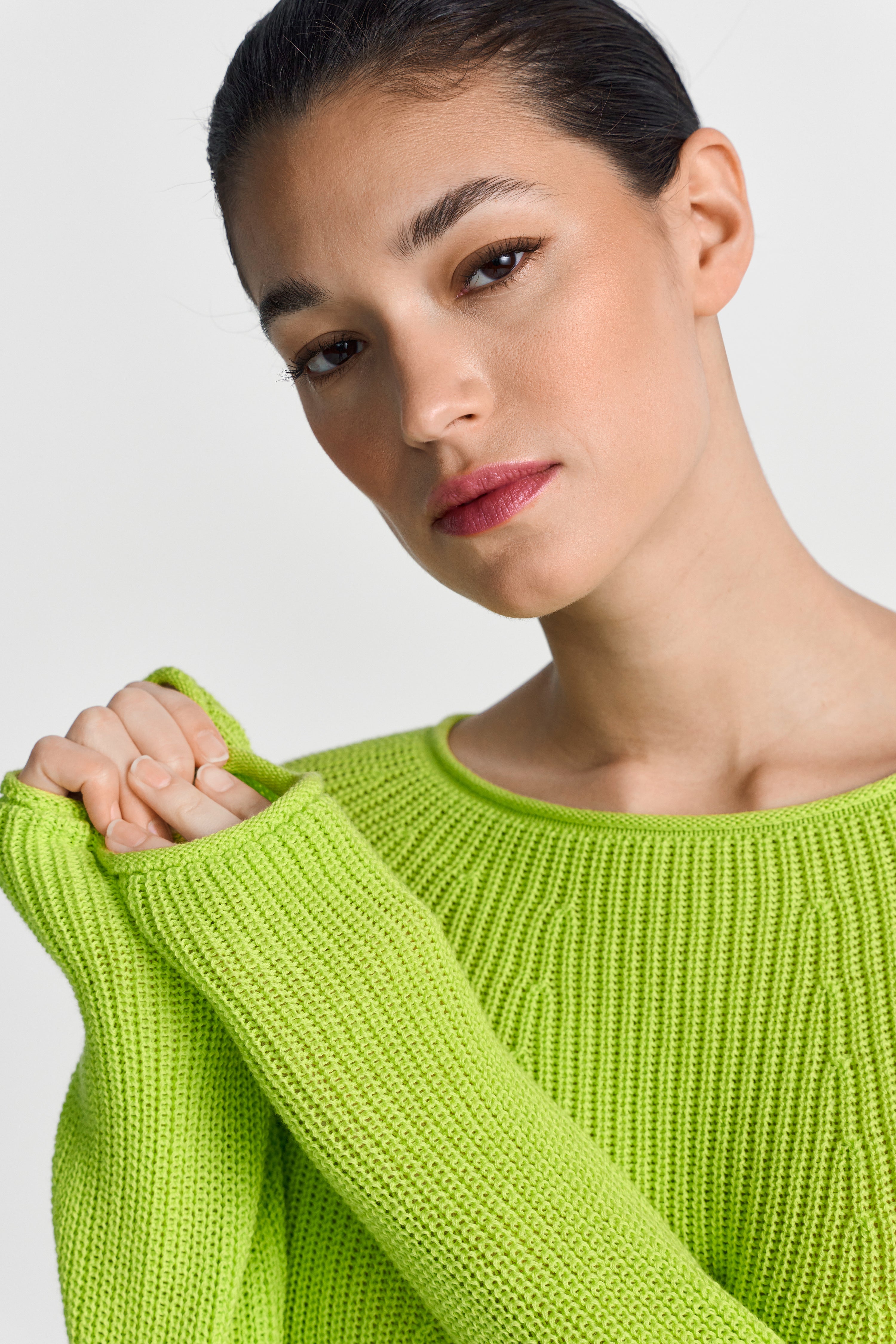 Rich & Royal Strickpullover Urban Lime