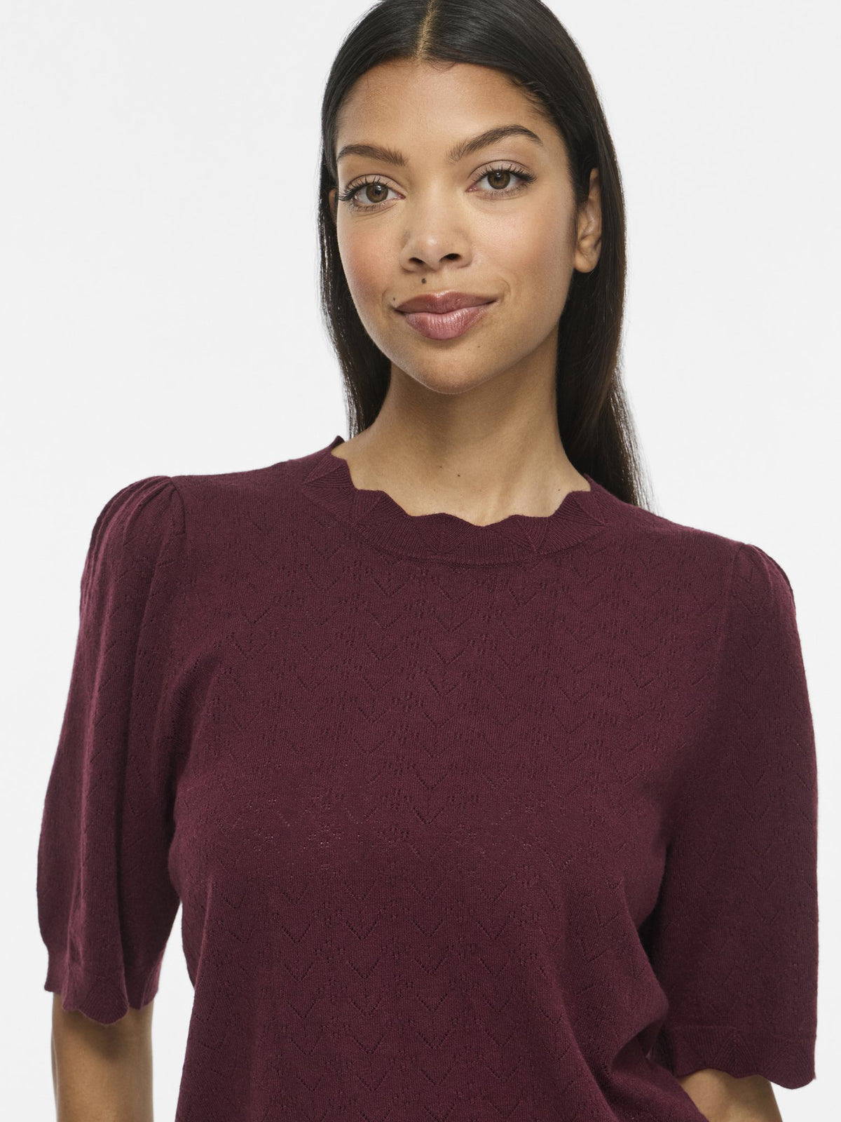 Kurzarm Strickpullover VIEMI