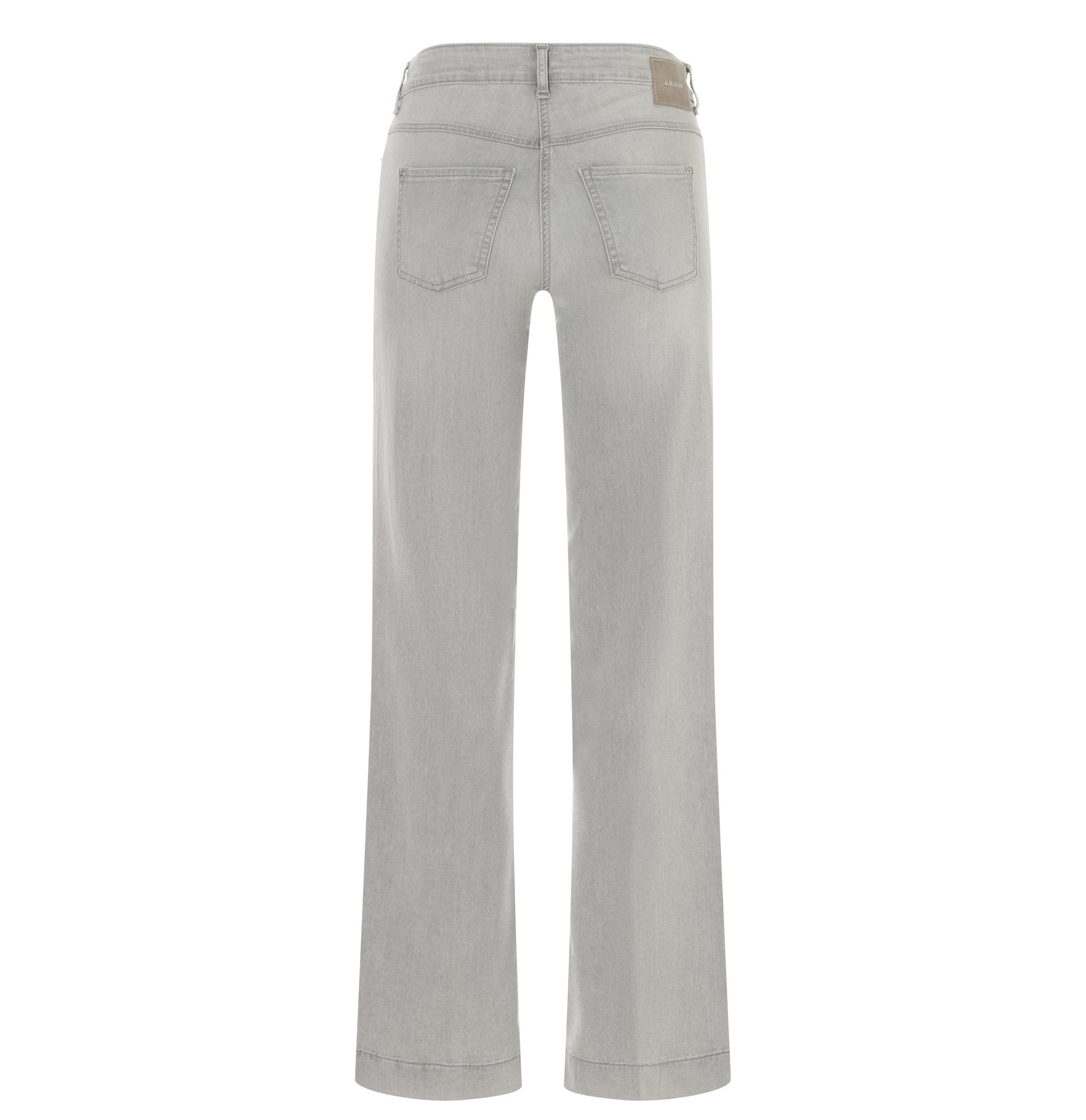 MAC Flared Leg Ash Grey Washed