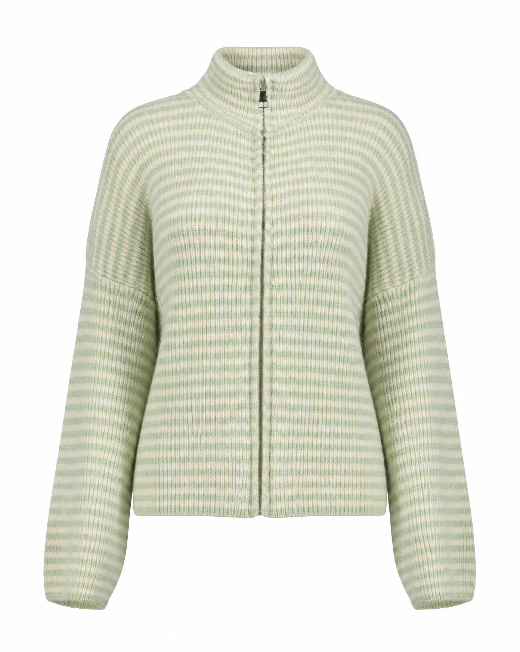 Goose Flash Strickjacken Beige/Grün