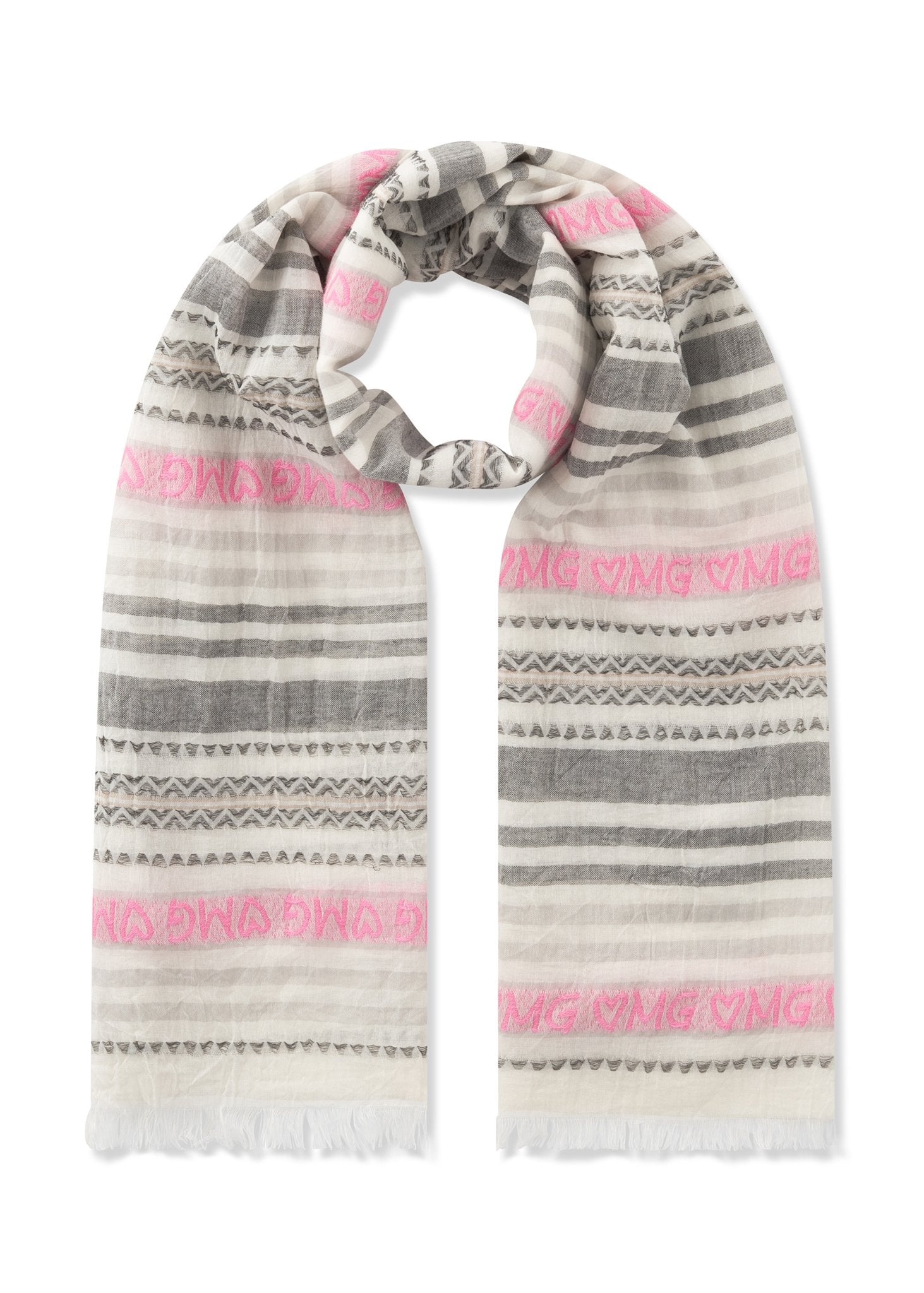 CODELLO Schals Grey Medium