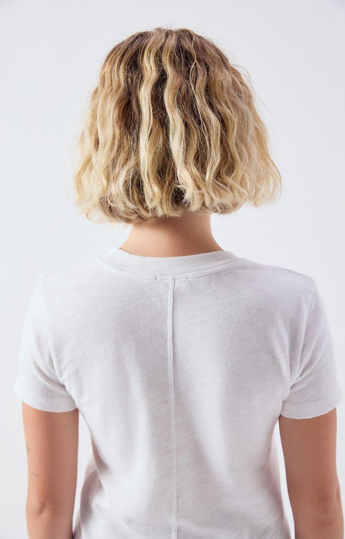 American Vintage T-Shirts Blanc