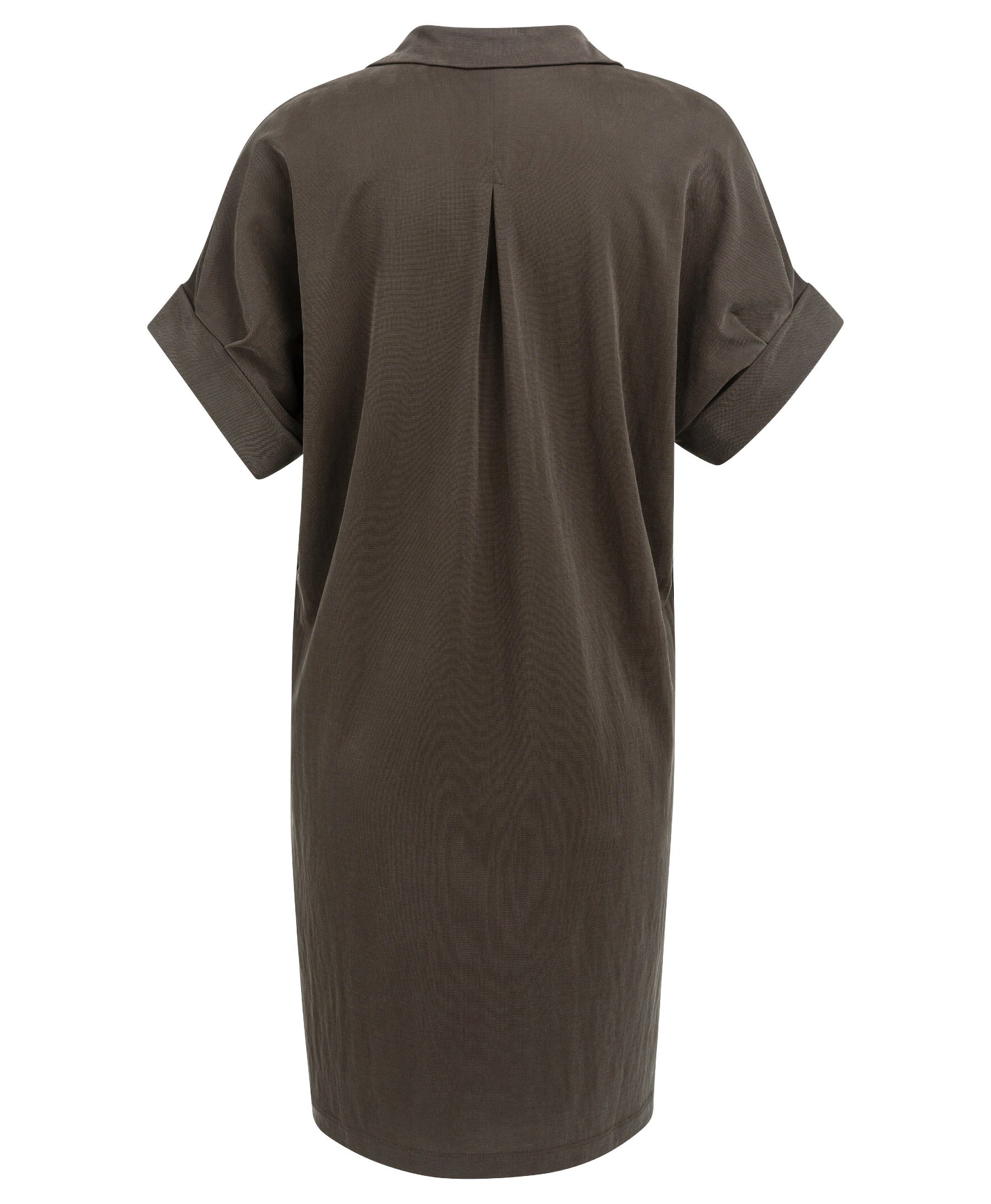 Kleid mit plissierten Ärmeln