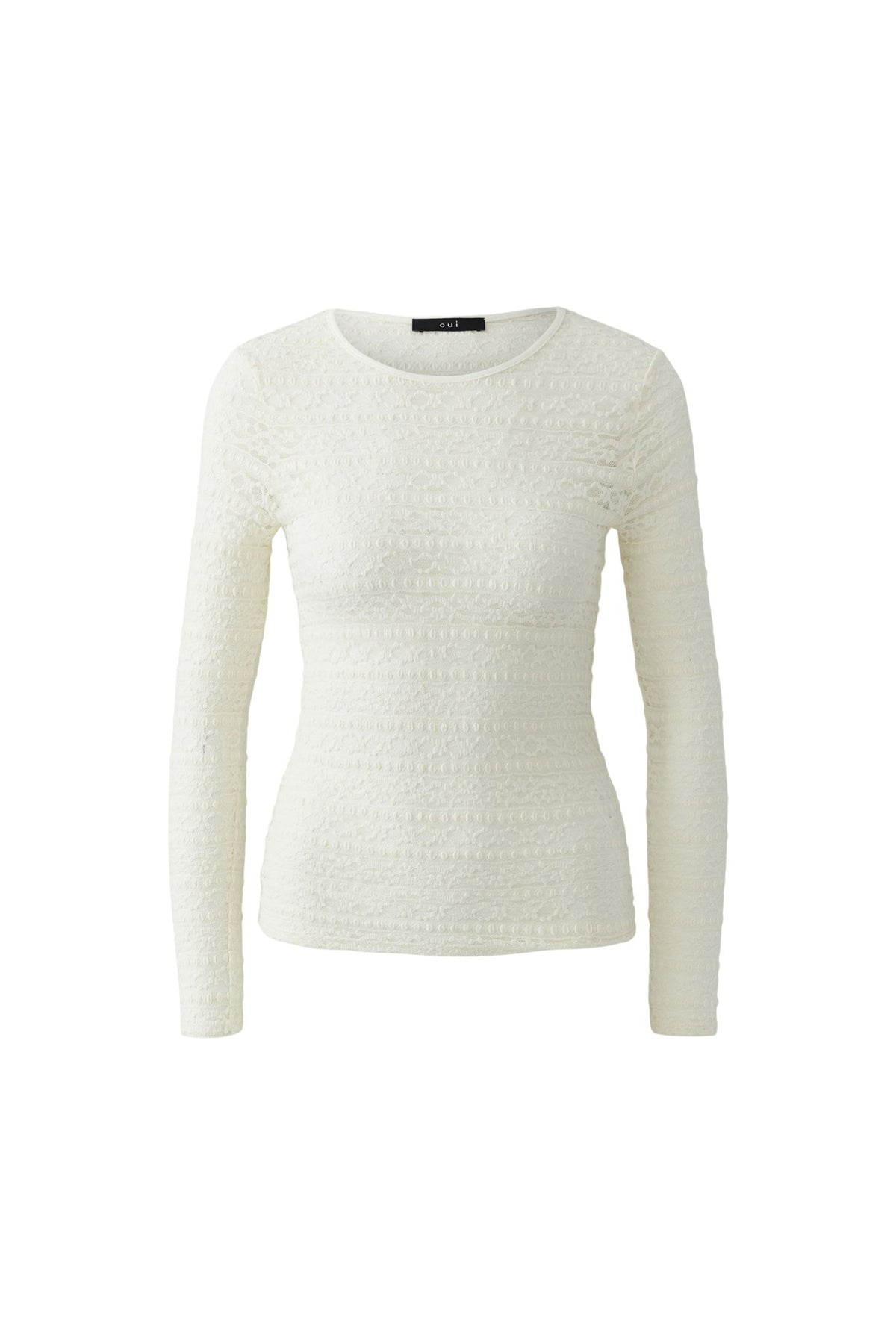 Langarmshirt Spitze