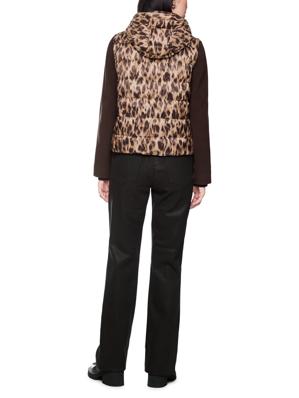 Stepp-Jacke in Leo-Optik