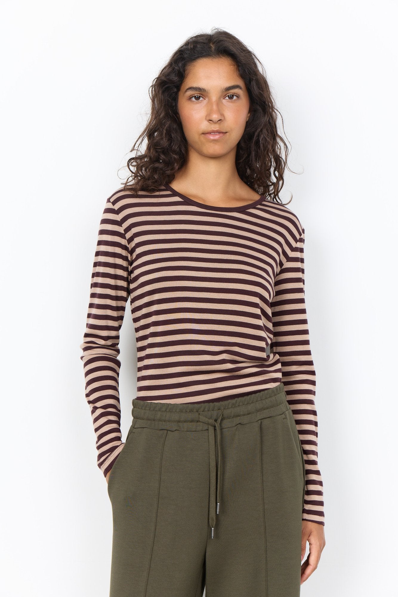 Longsleeve mit Streifen
