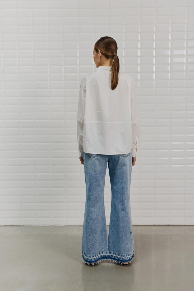 WithBlack Blusen White