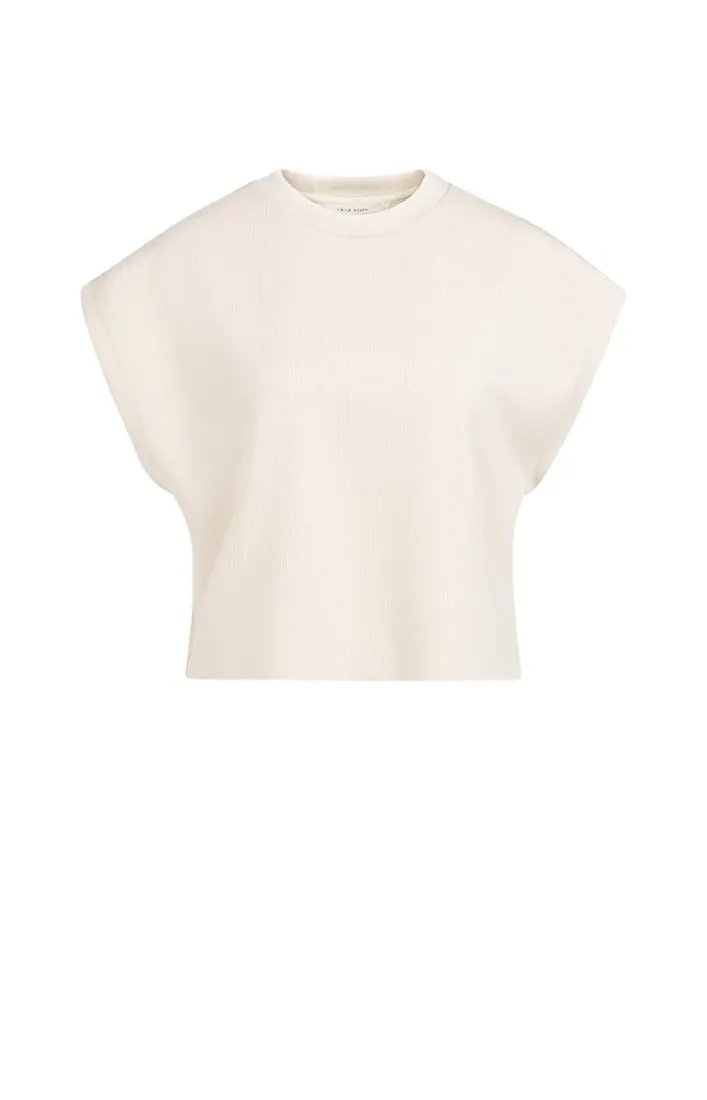 Yaya Sweatshirts Cloud Creme White