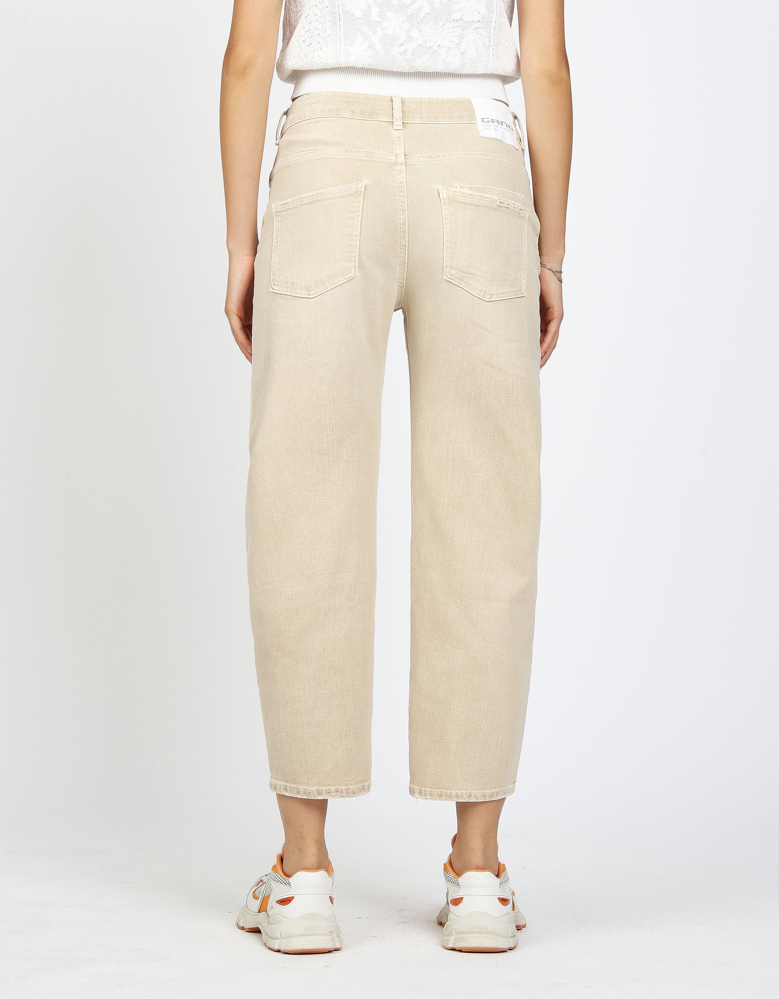 Gang O-Shape Beige Used Wash