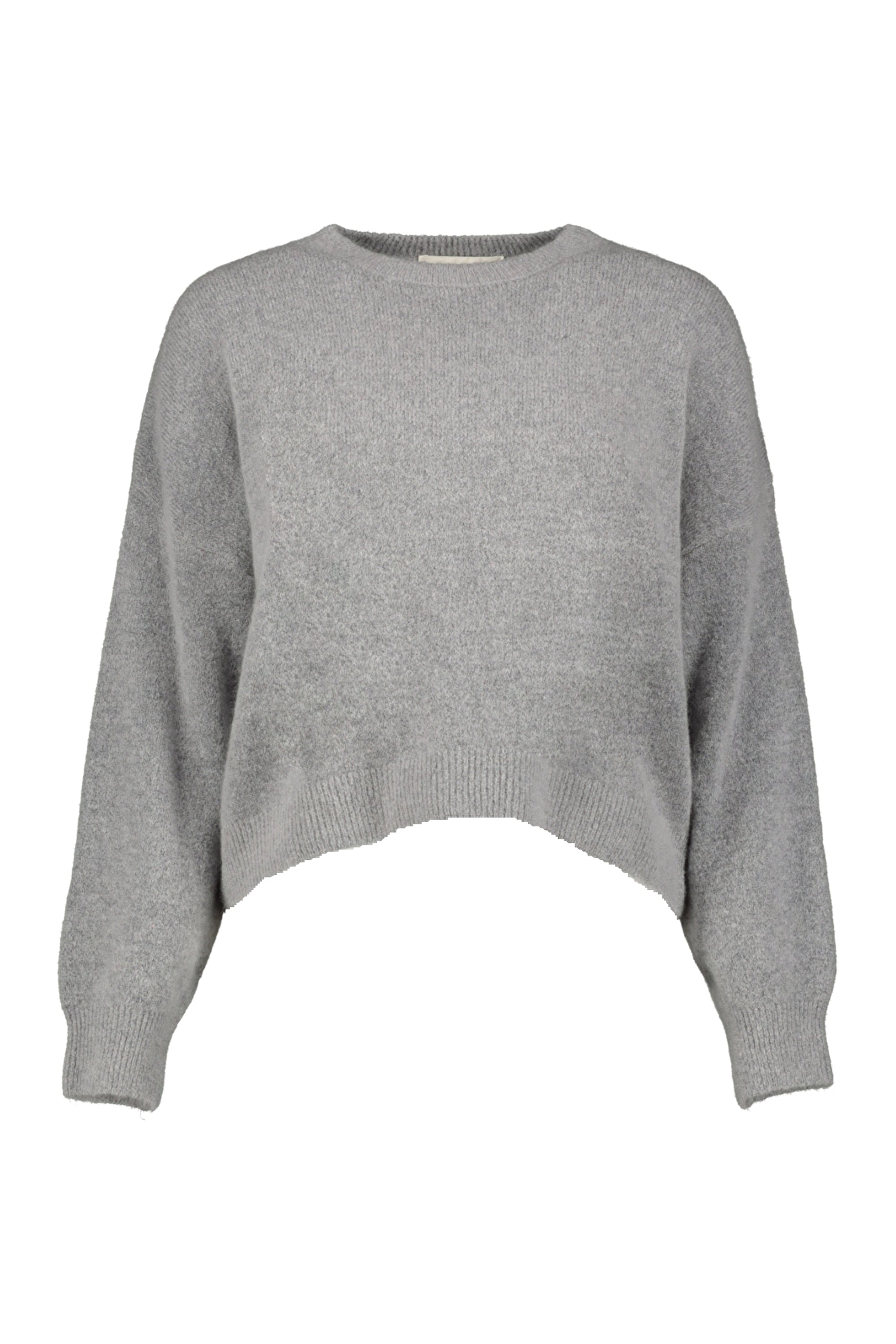 Goose Flash Strickpullover Grau