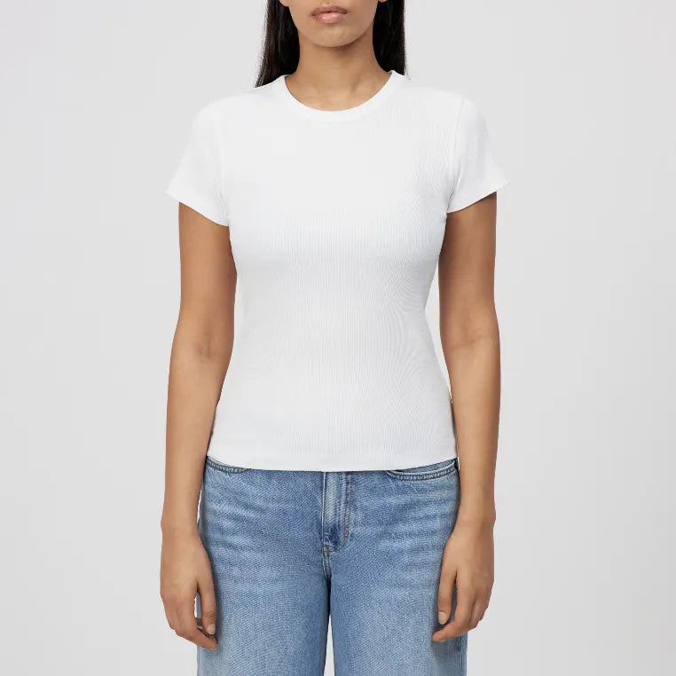 T-Shirt KOALE mit Rippstruktur