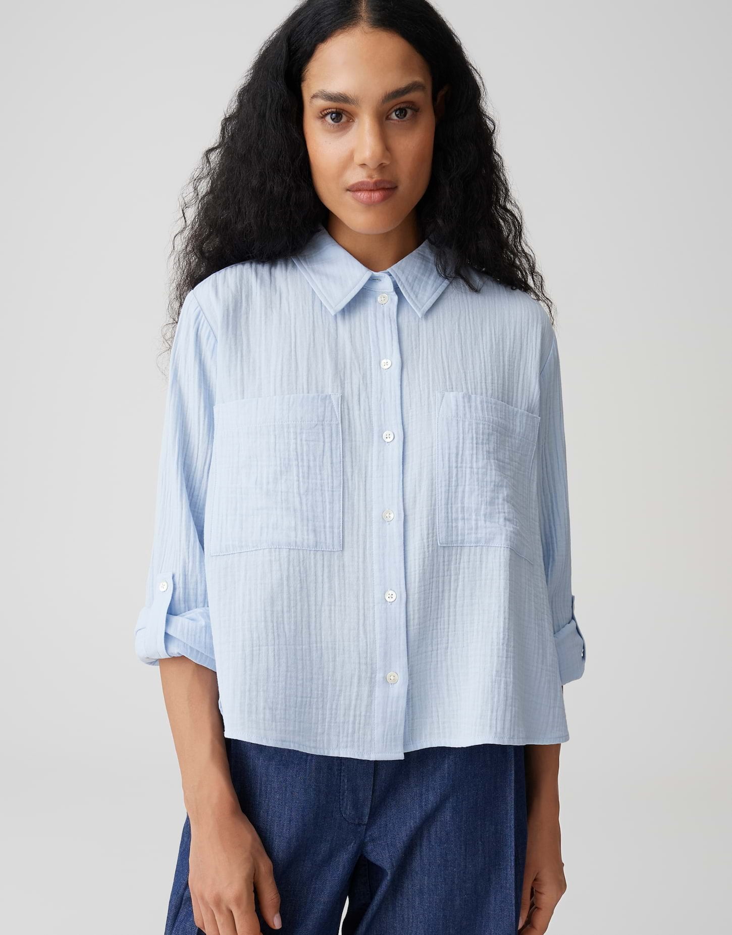 Opus Blusen Seasalt