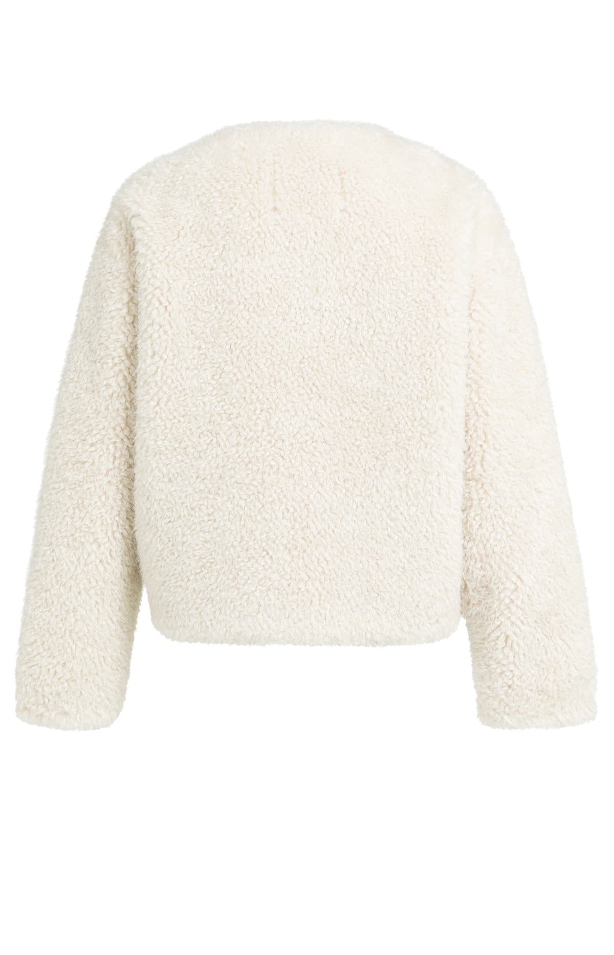 Oversize-Jacke aus Fellimitat