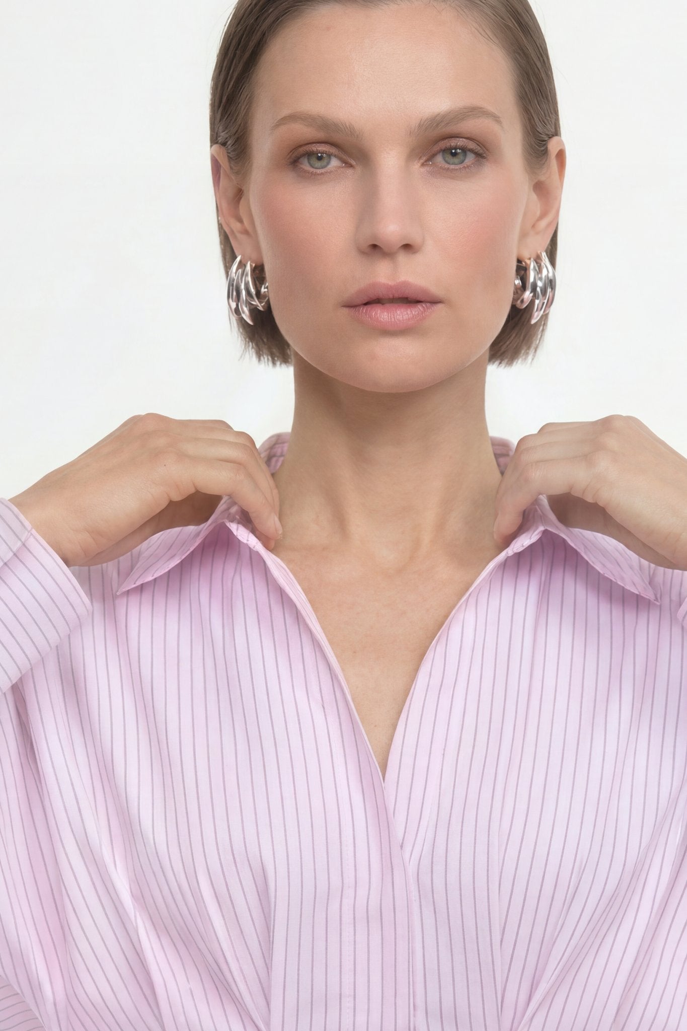 Bluse mit Streifen