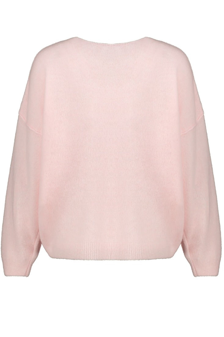 Goose Flash Strickpullover Rosa