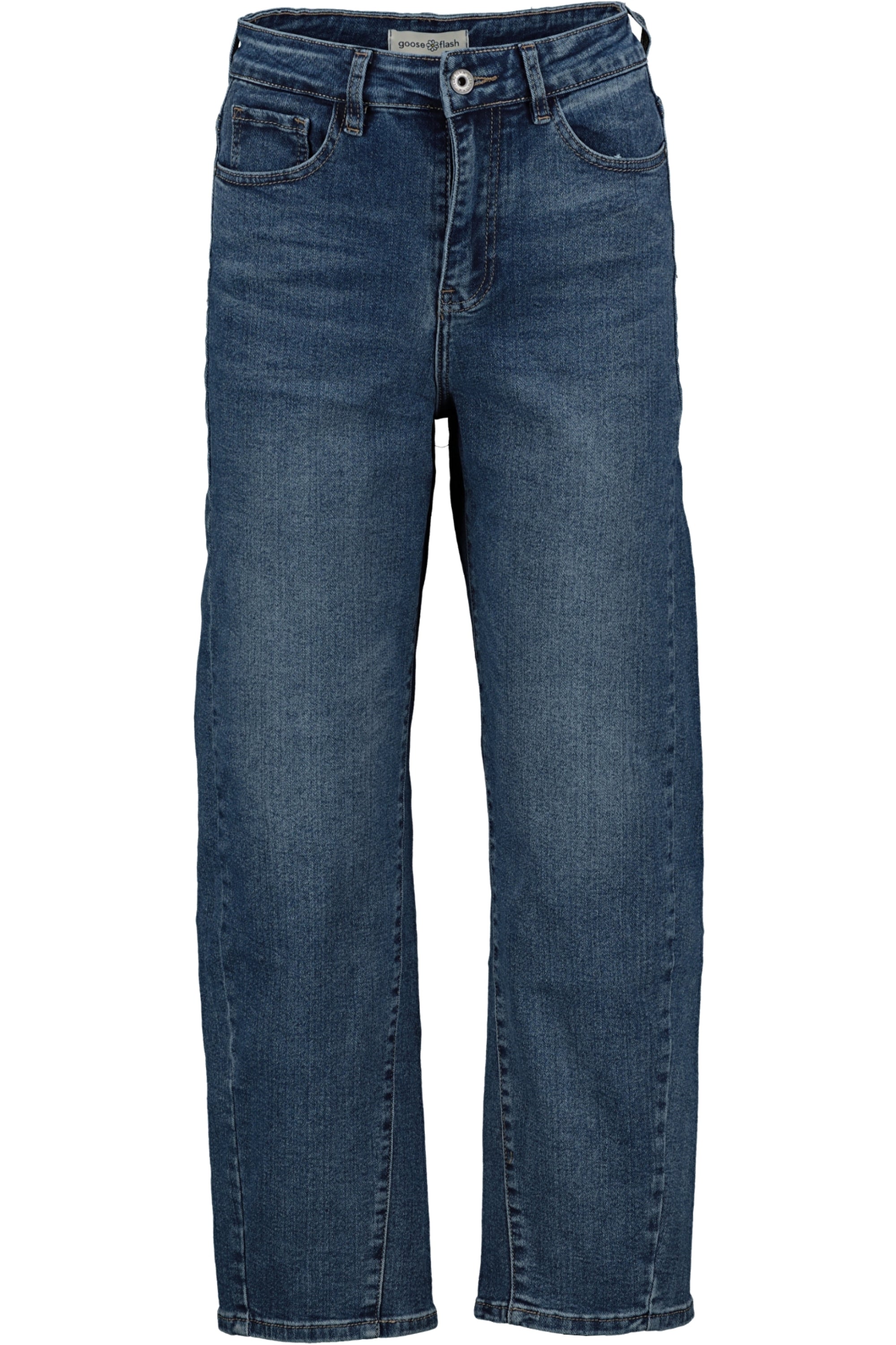 Goose Flash Wide Leg Blau