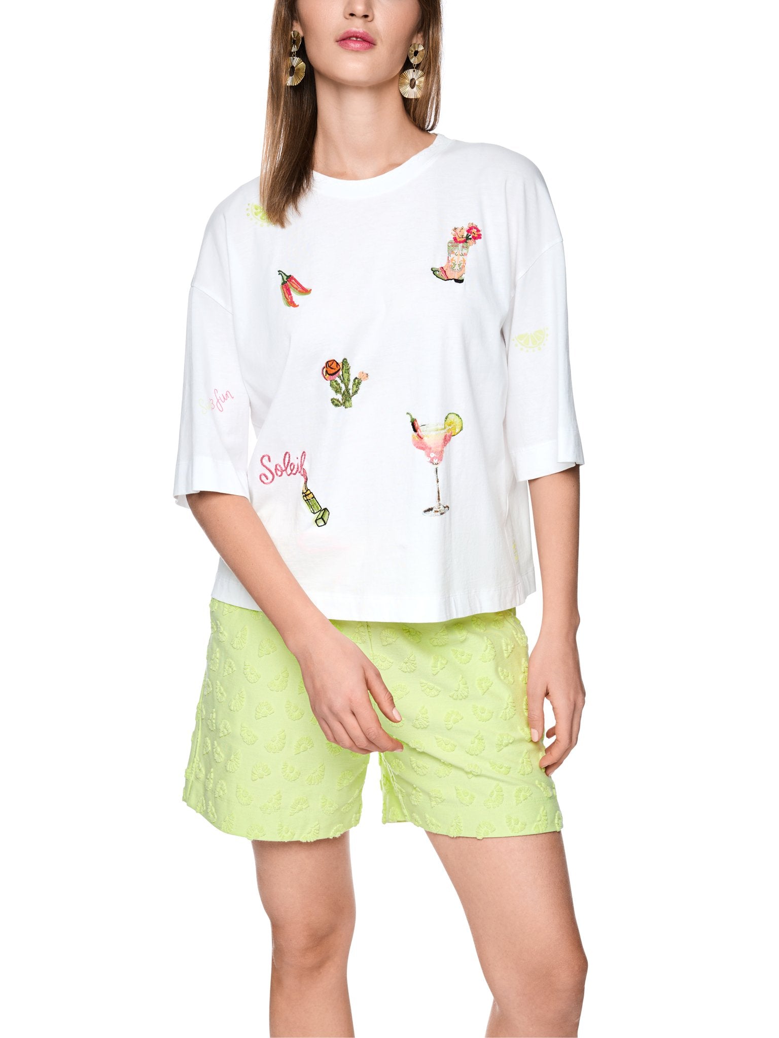 T-Shirt mit Patches