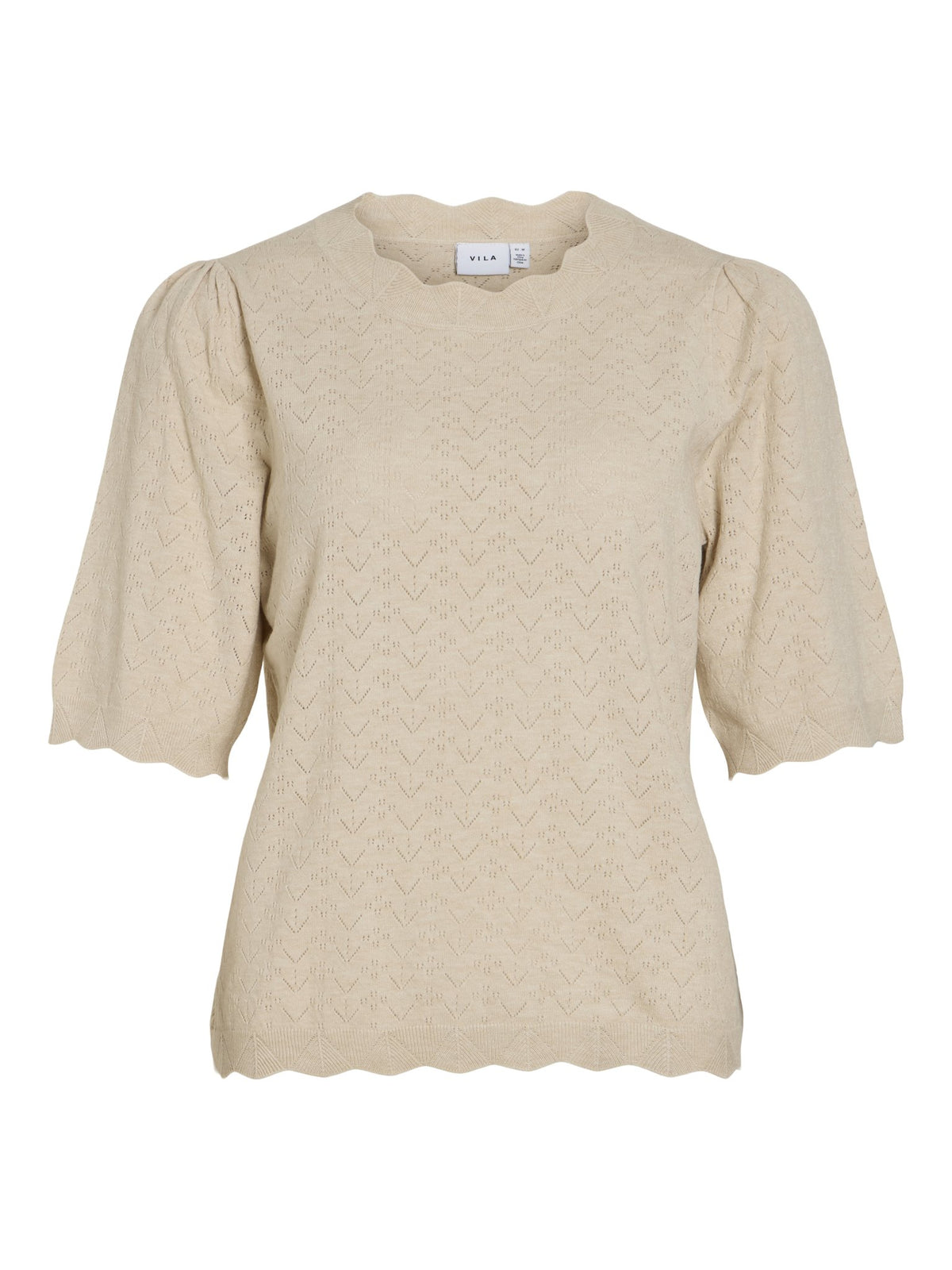 Kurzarm Strickpullover VIEMI