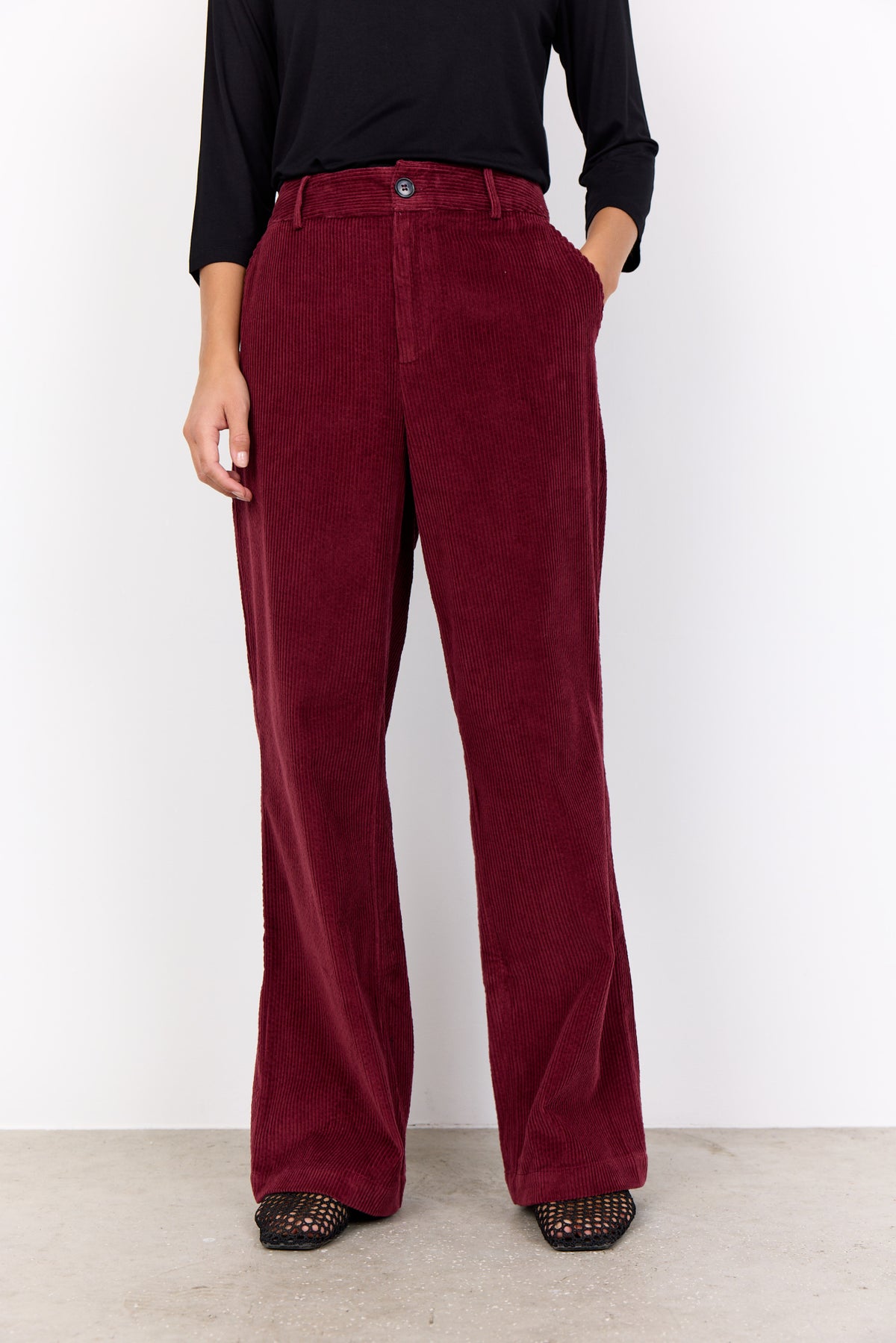 Soyaconcept Hosen Dark Red
