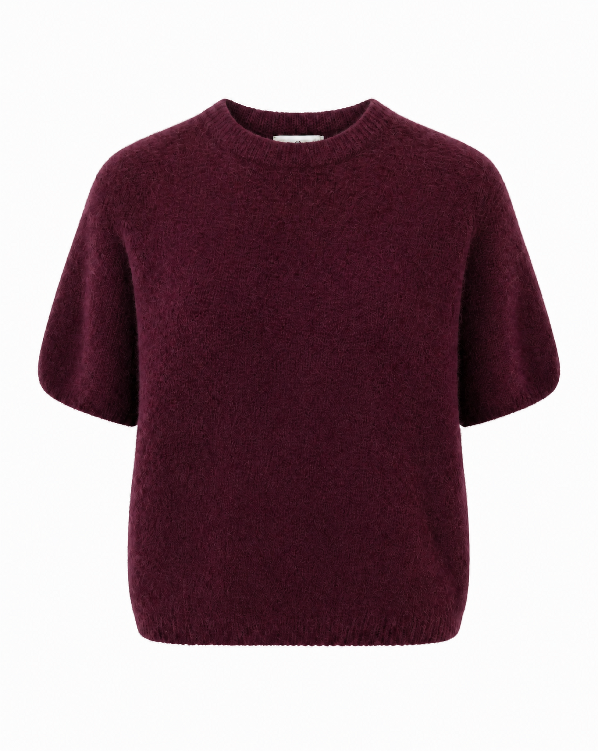 Strickpullover mit Kurzarm