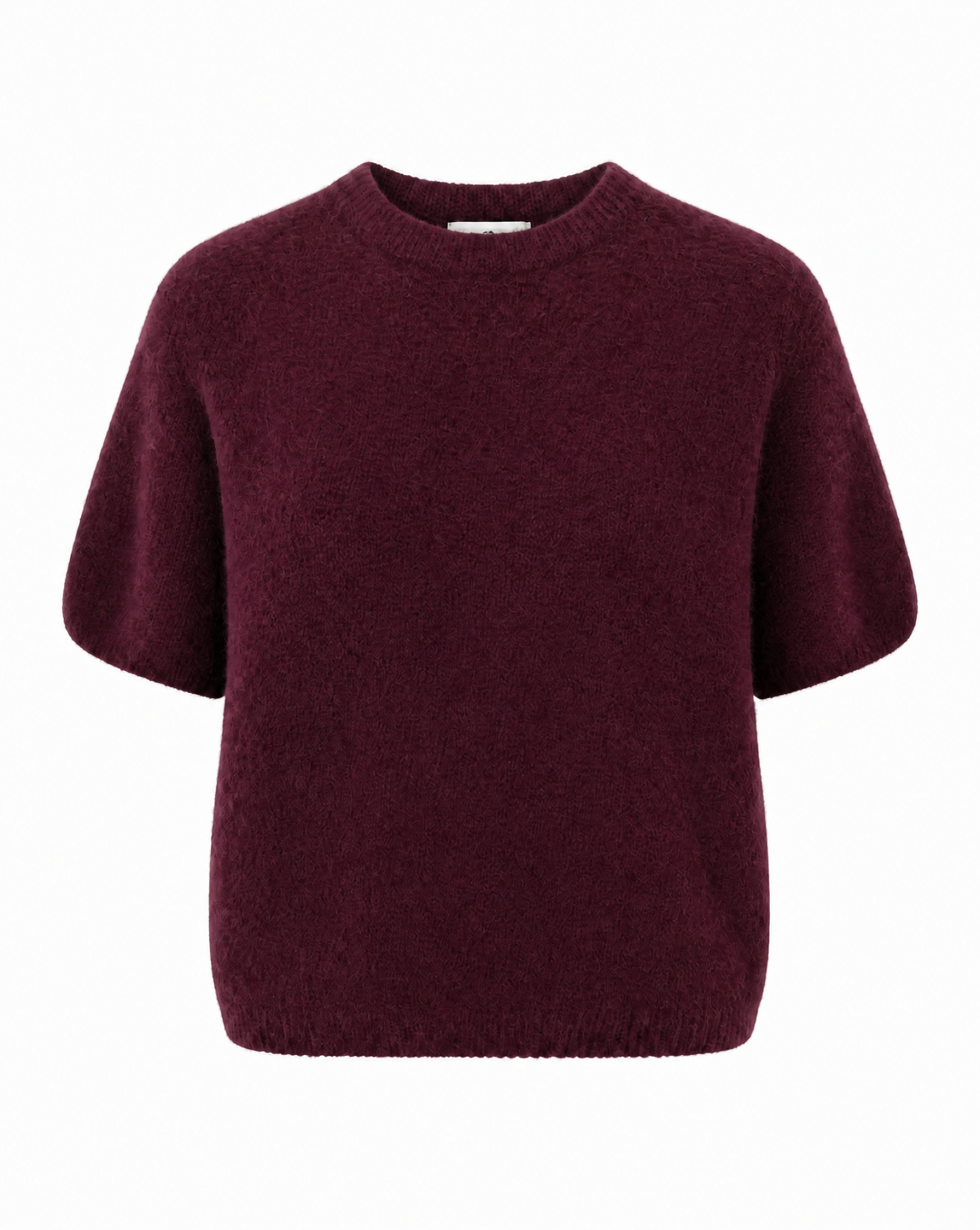 Strickpullover mit Kurzarm