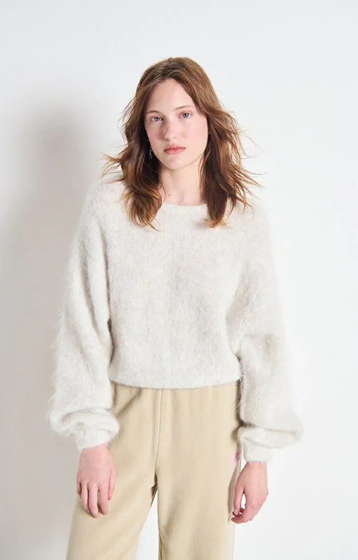 American vintage knitted sweater Polaire Chine